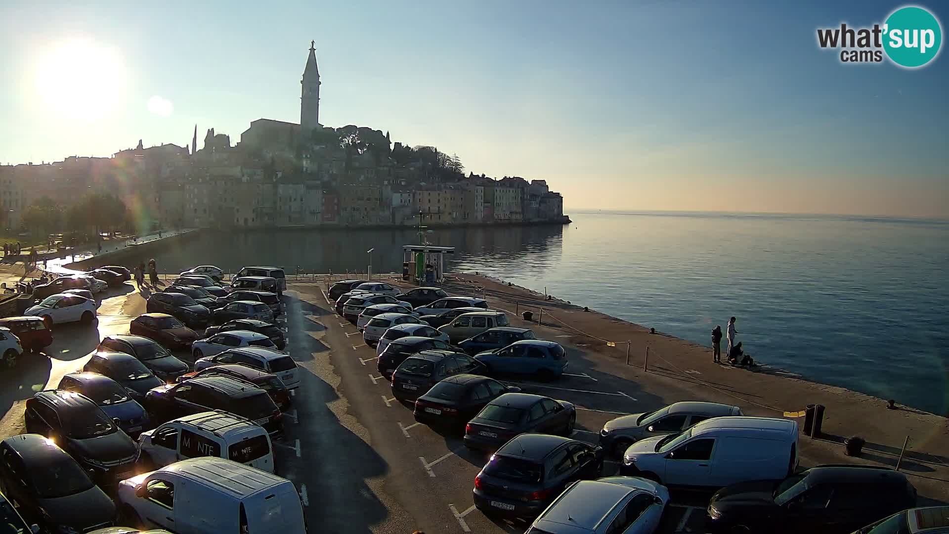 Spletna kamera Rovinj – panorama mesta