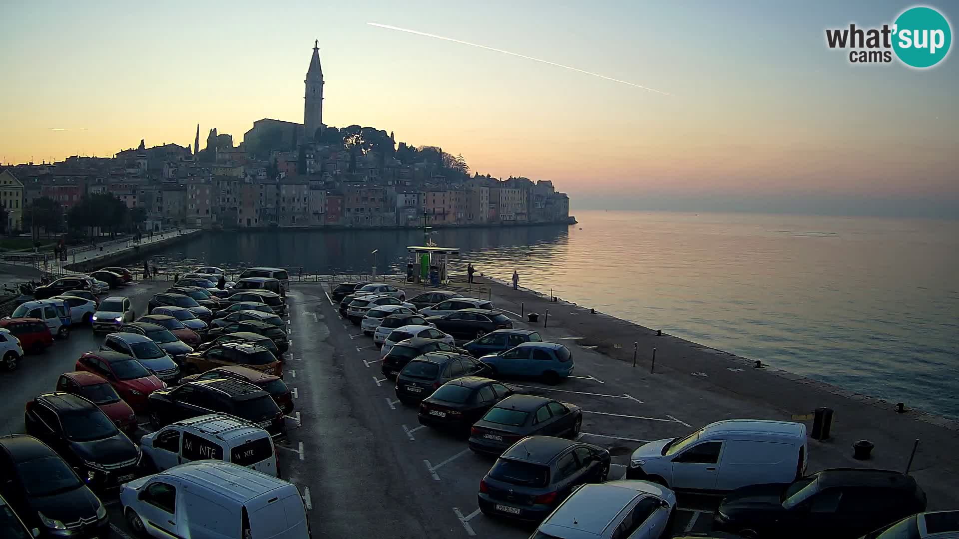 Webcam Rovinj – panorama de la ciudad