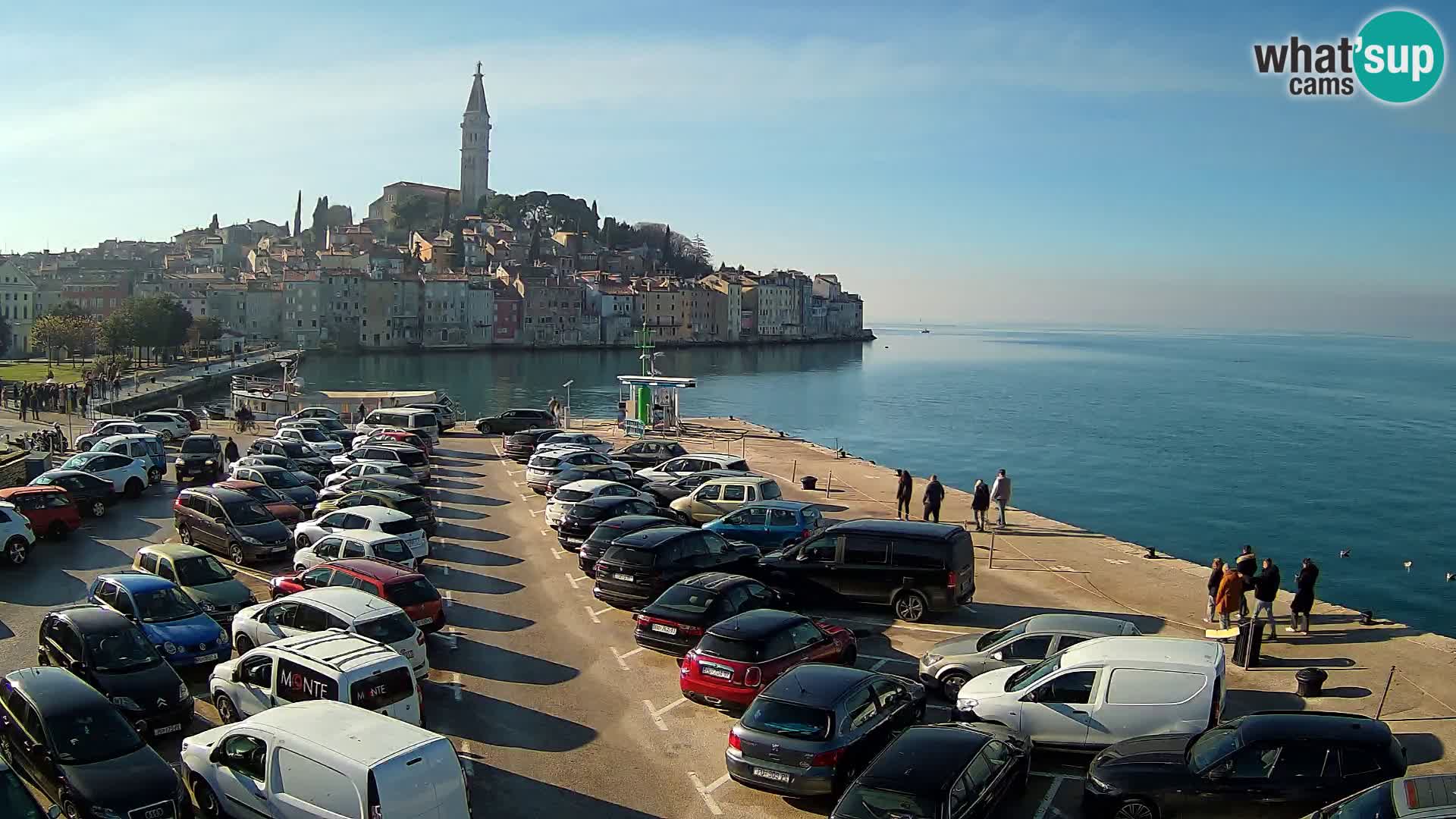 Webcam Rovinj – panorama of city – Istria – Croatia