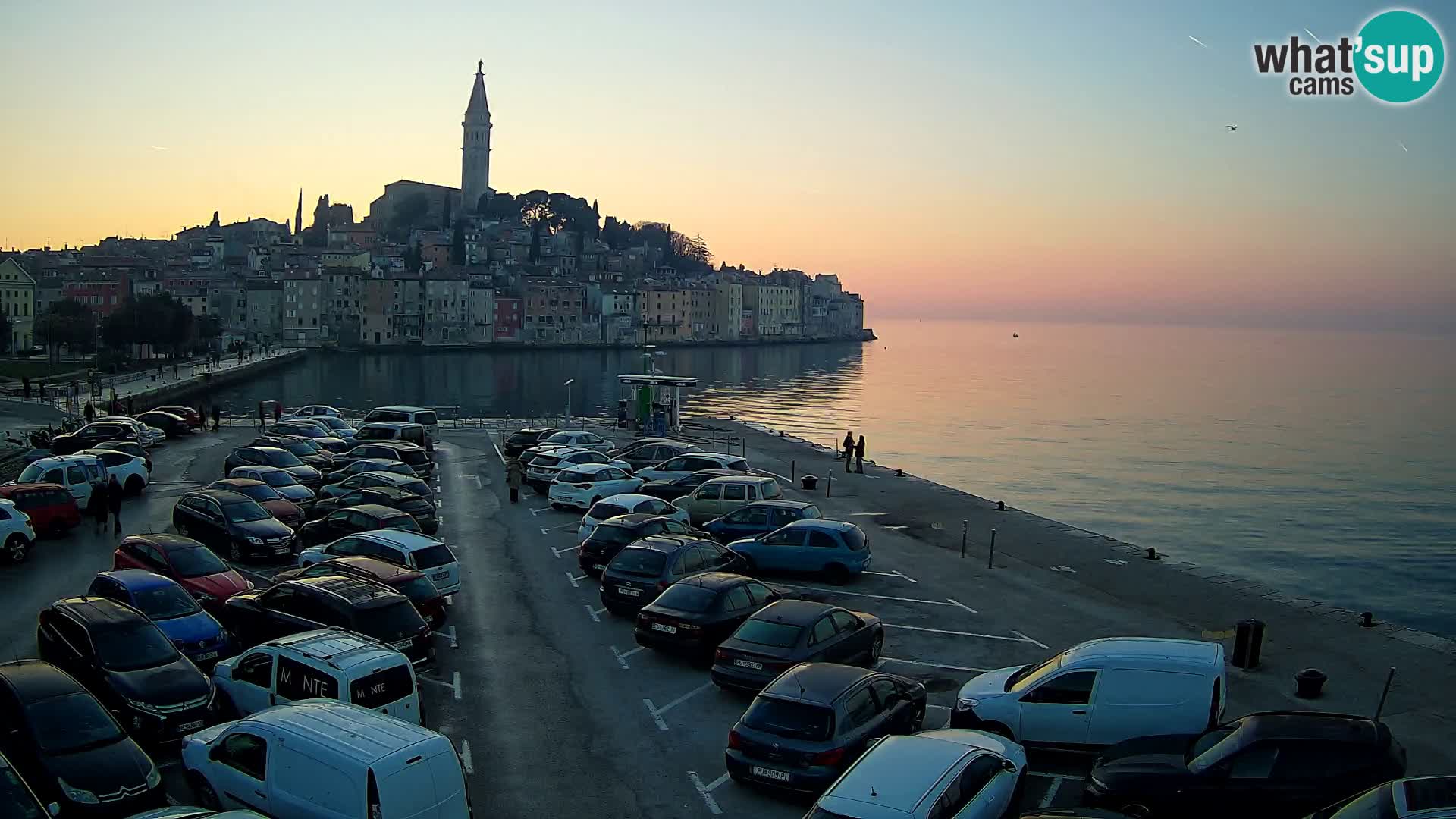 Webcam live Rovinj – panorama de la ville