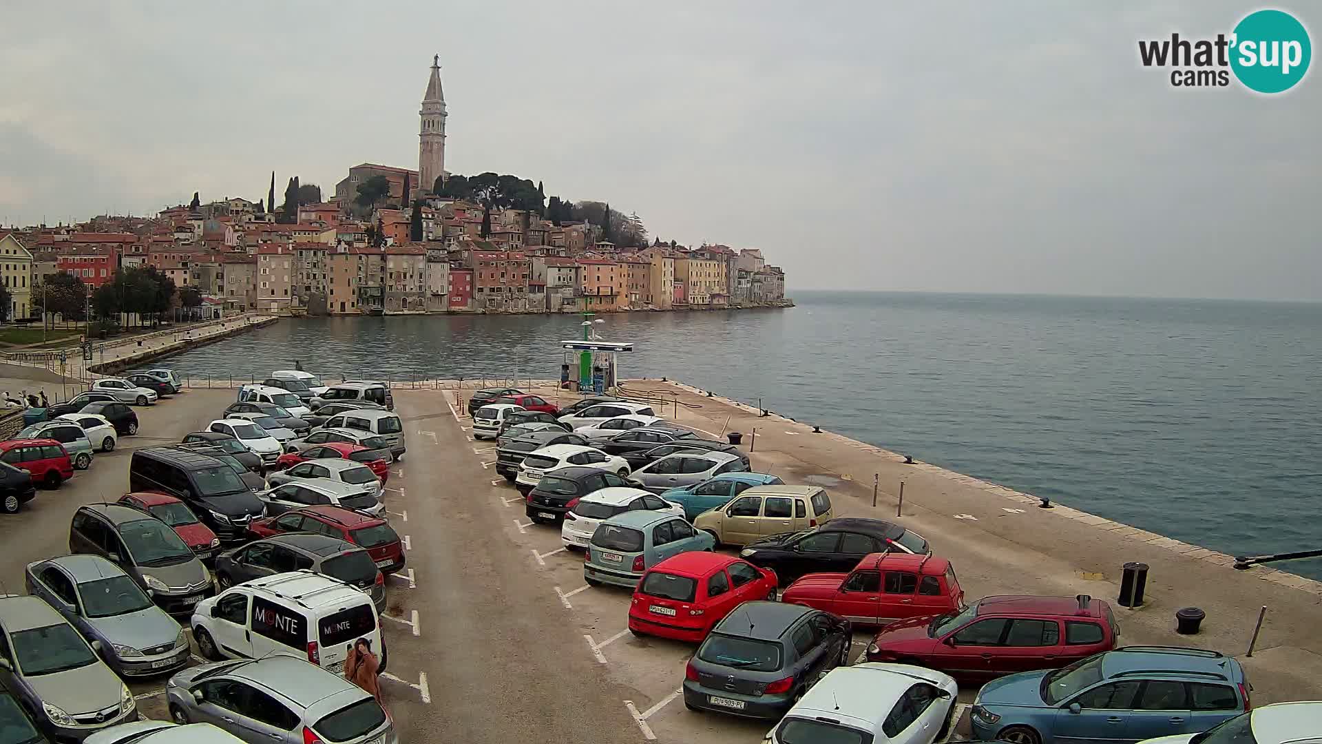 Spletna kamera Rovinj – panorama mesta