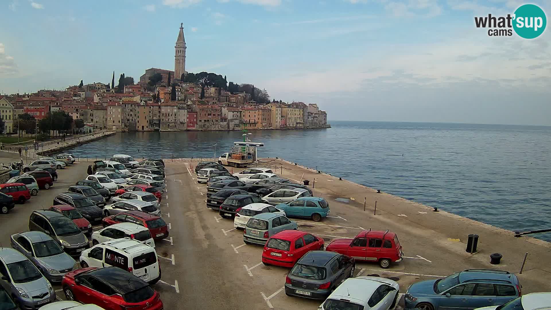 Webcam Rovinj – panorama de la ciudad