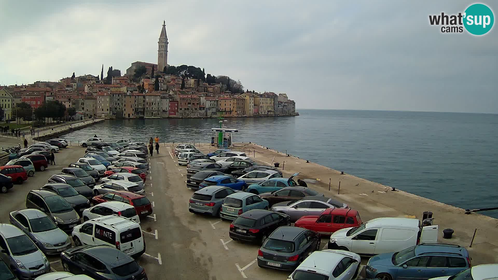 Webcam Rovinj – panorama de la ciudad