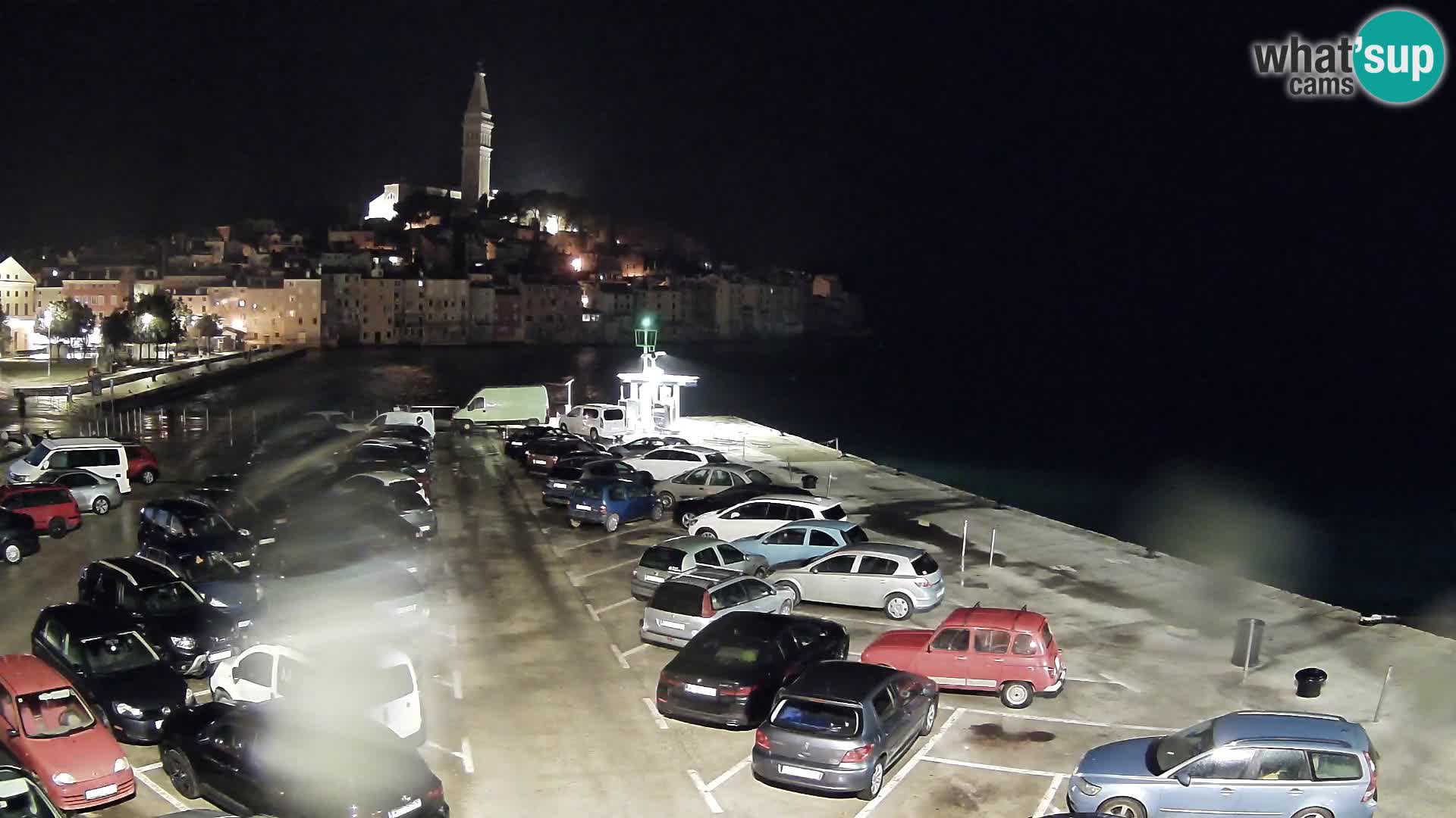 Webcam Rovinj panorama de la ciudad | Istria