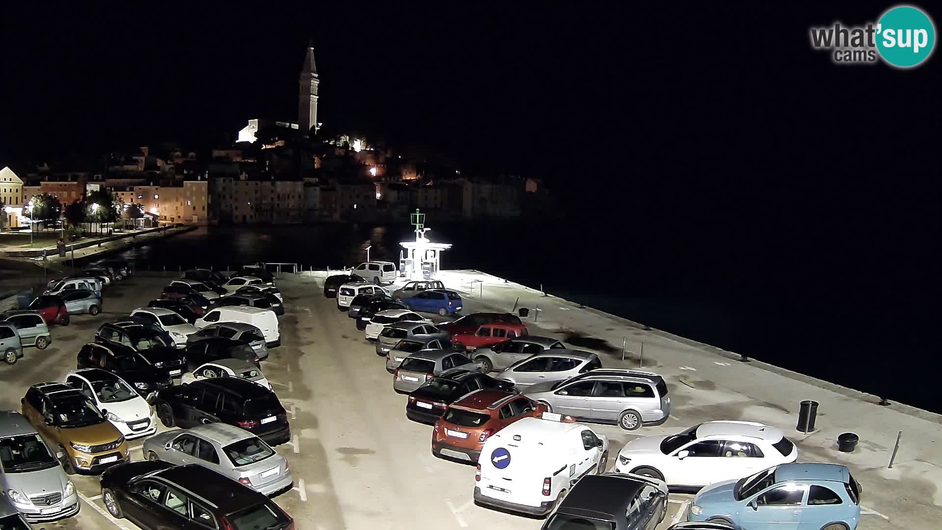 Webcam Rovinj panorama de la ciudad | Istria