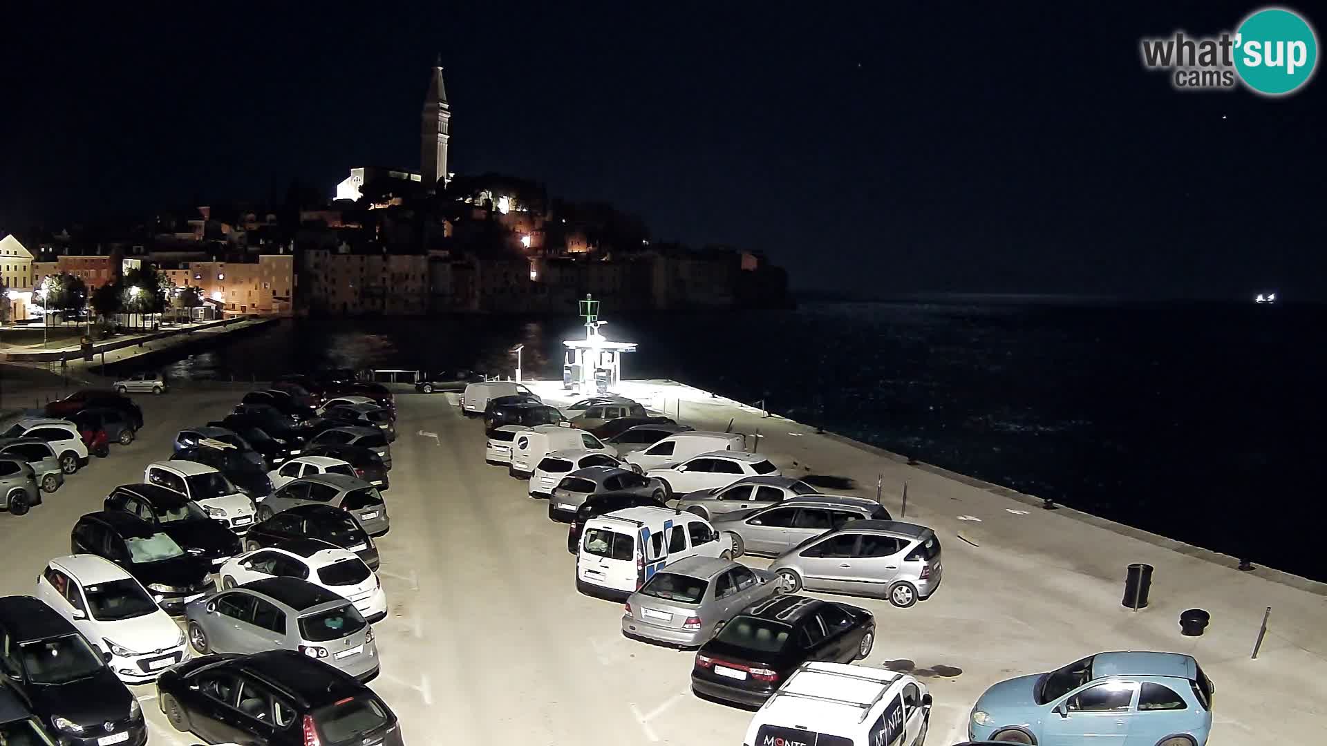 Webcam Rovinj panorama de la ciudad | Istria