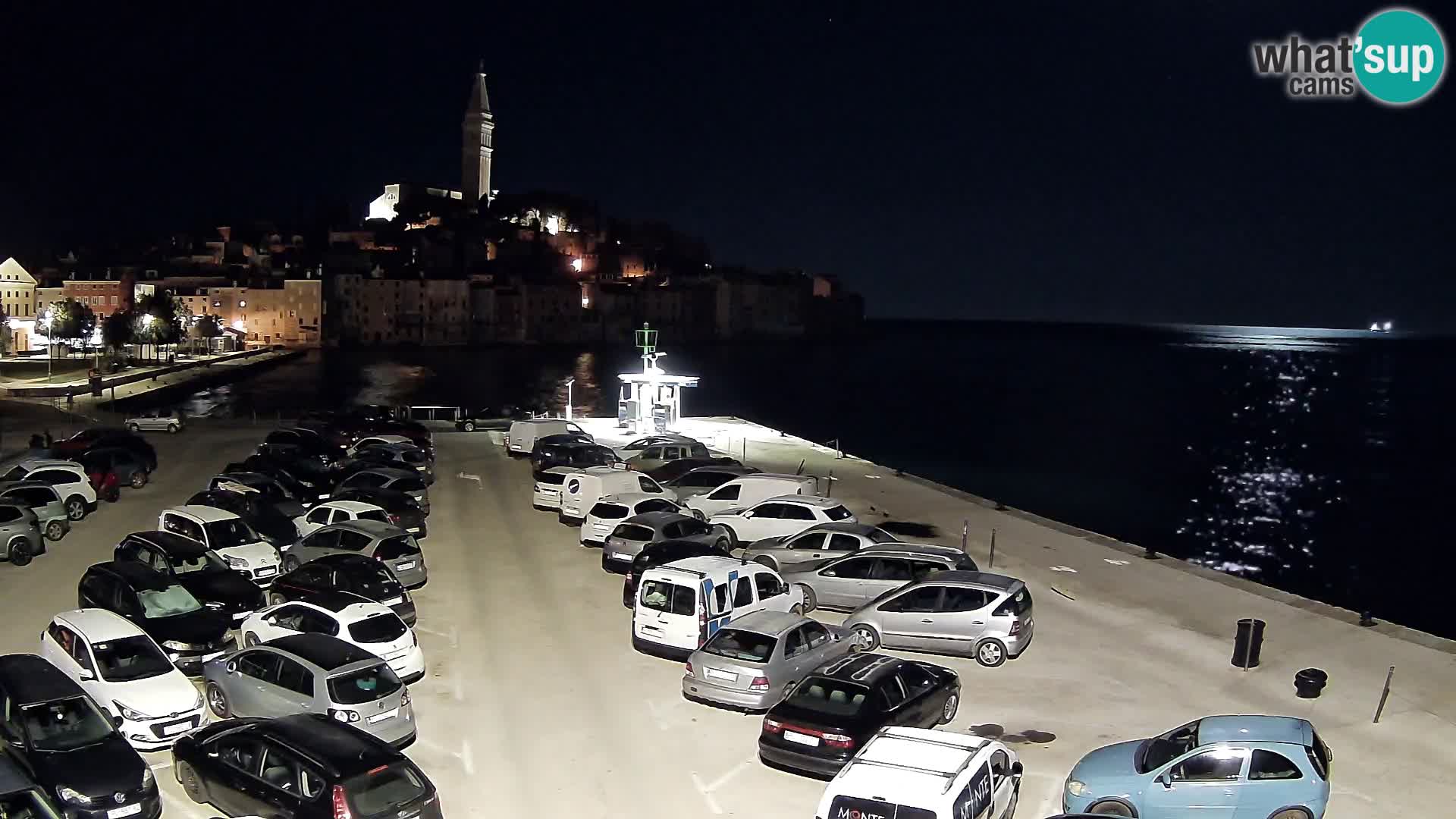 Webcam Rovinj panorama de la ciudad | Istria