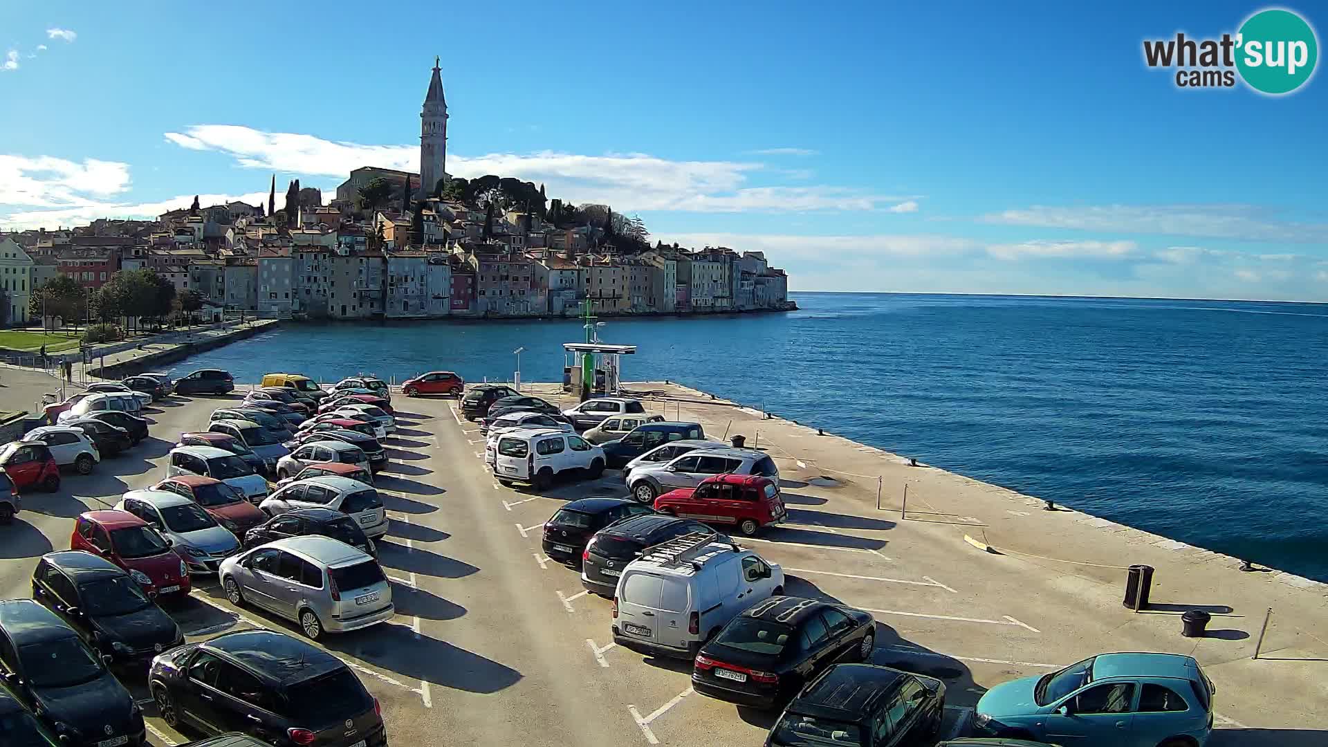 ROVINJ WEBCAM panorama of city – Istria – Croatia