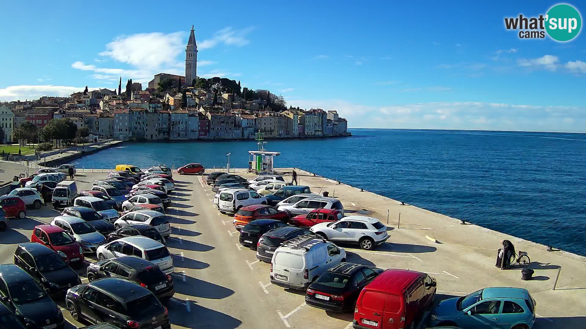 ROVINJ WEBCAM panorama of city – Istria – Croatia