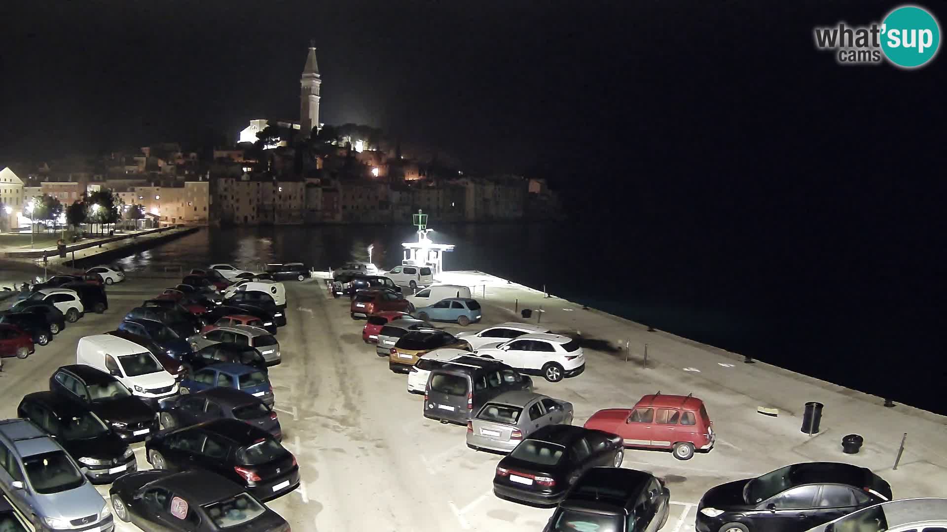 Webcam Rovinj panorama de la ciudad | Istria