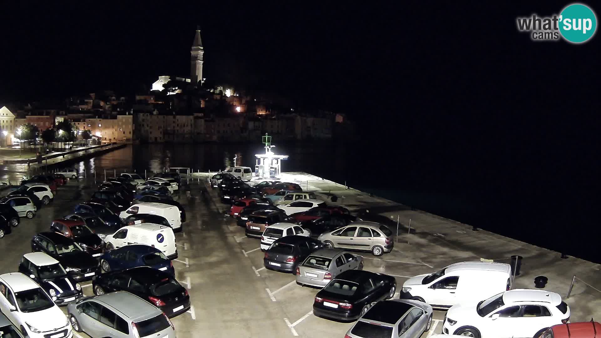 Webcam live Rovinj panorama de la ville | Istrie