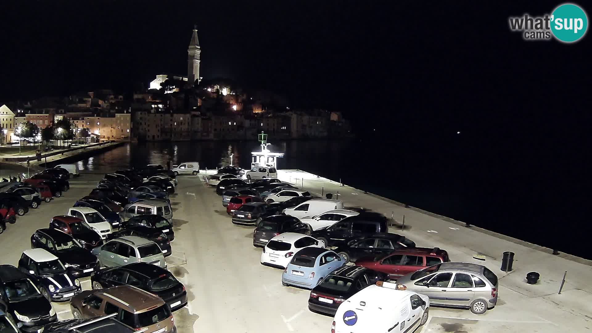 Webcam Rovinj panorama de la ciudad | Istria