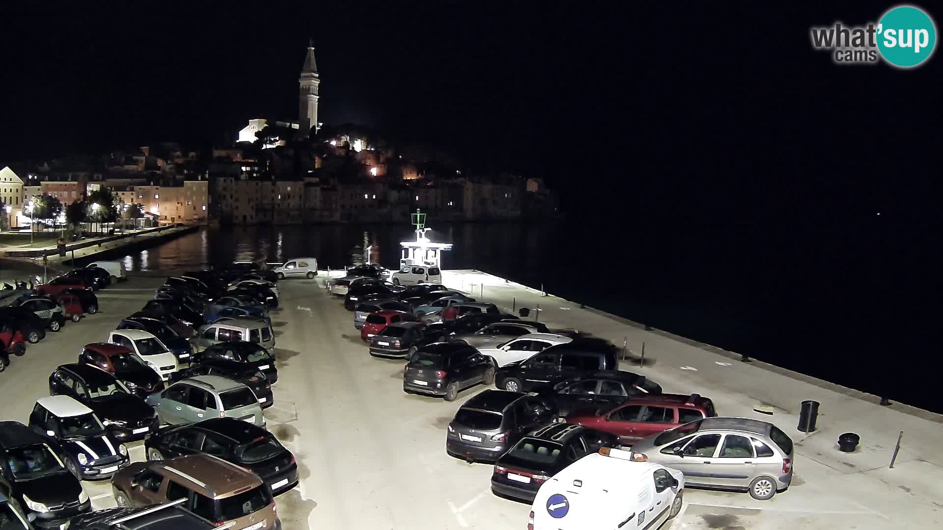 Webcam Rovinj panorama de la ciudad | Istria