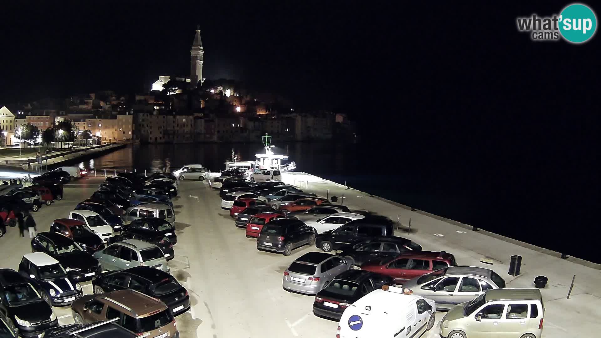 Webcam live Rovinj panorama de la ville | Istrie