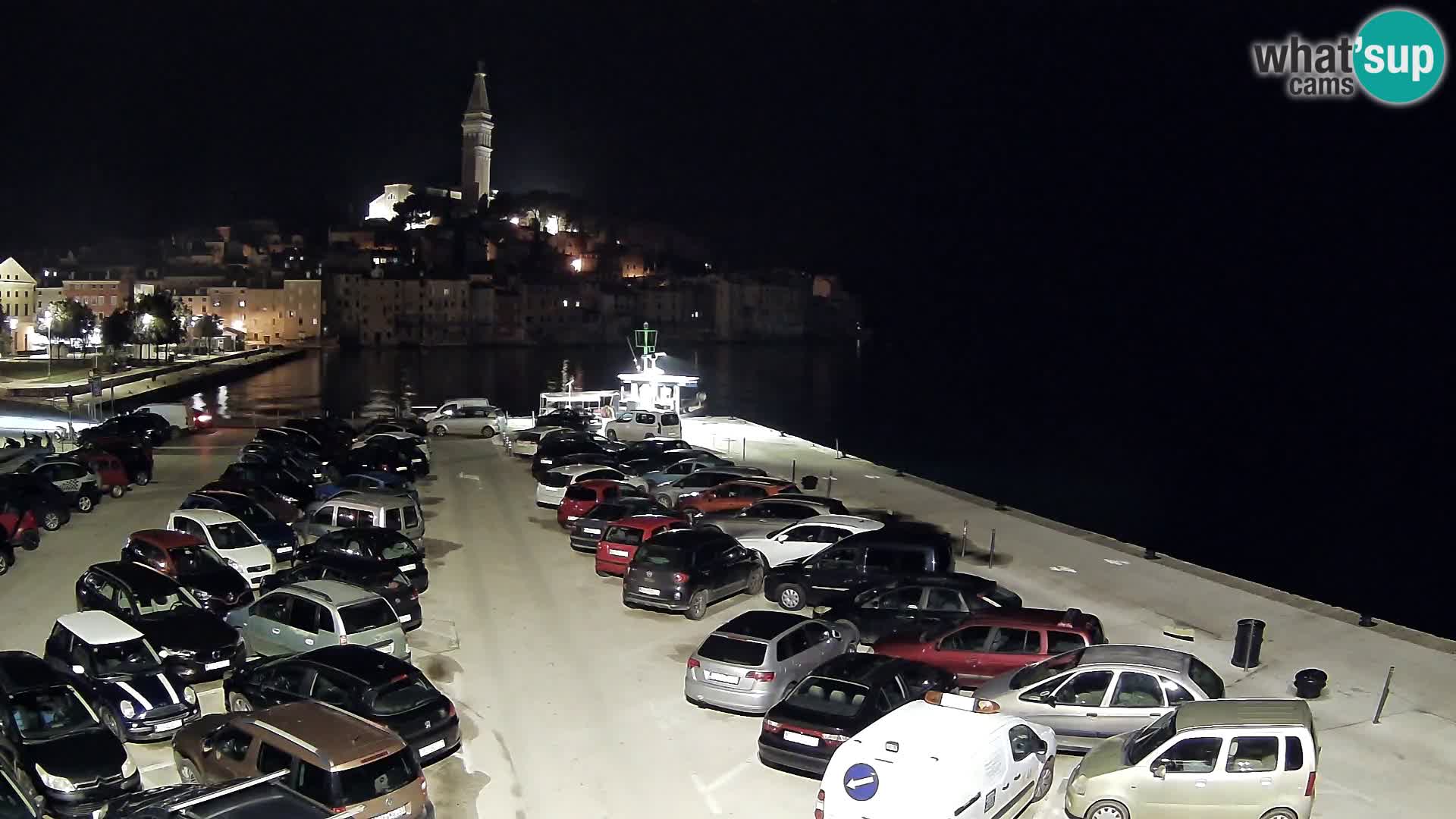 Webcam live Rovinj panorama de la ville | Istrie