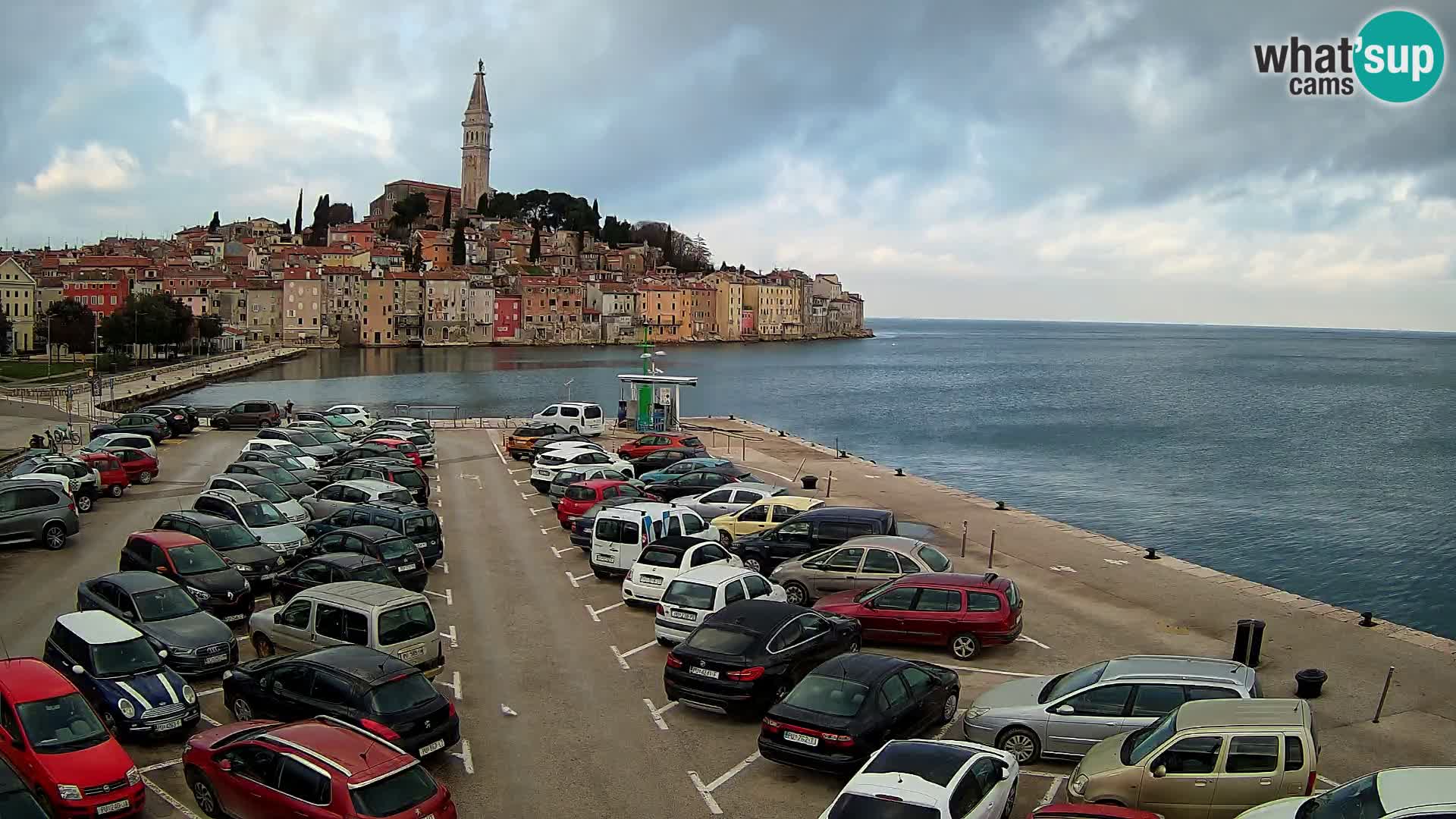 Webcam Rovinj panorama de la ciudad | Istria