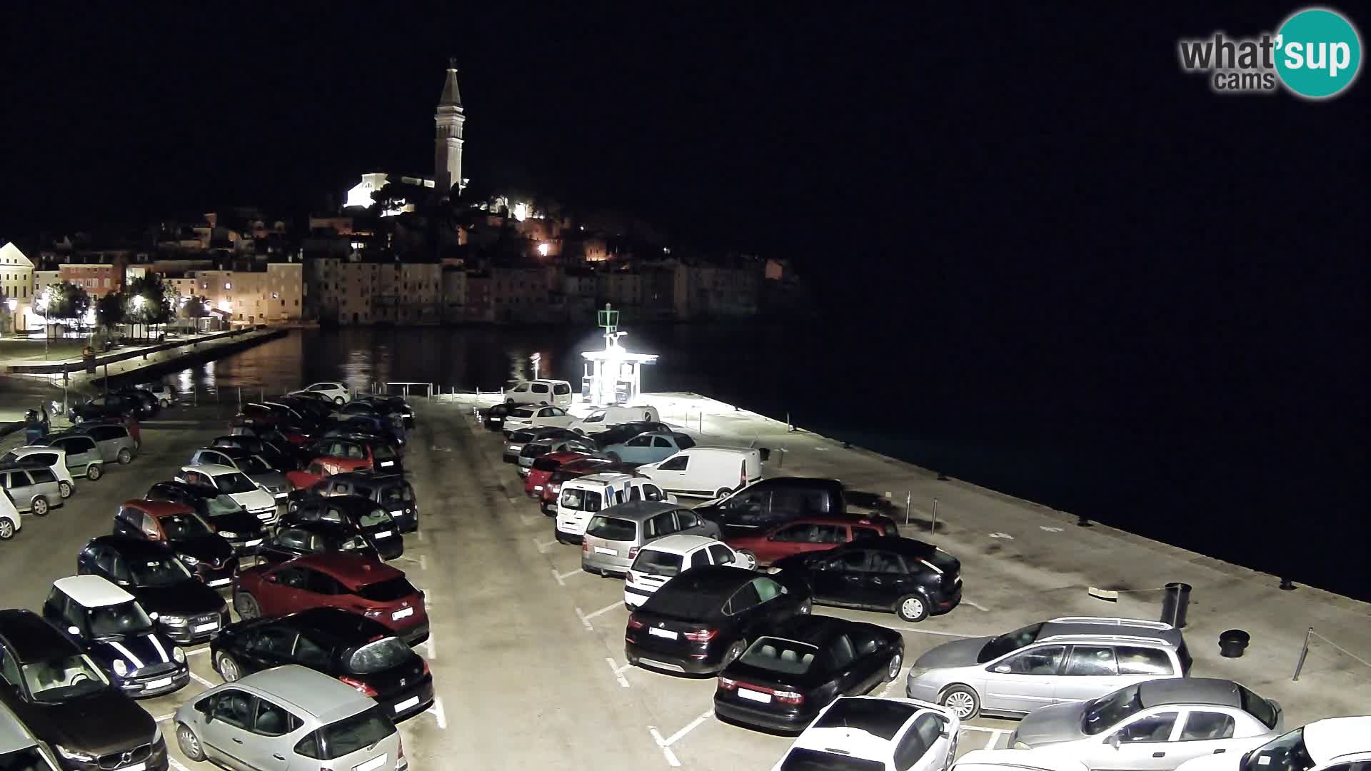 Webcam Rovinj panorama de la ciudad | Istria