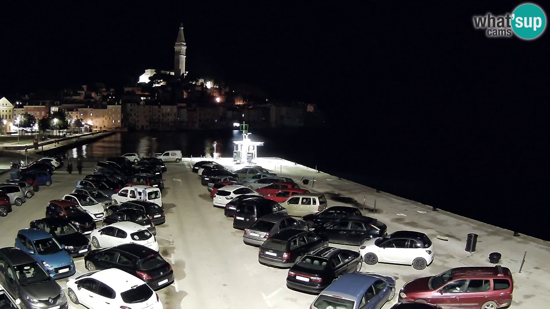 Webcam live Rovinj panorama de la ville | Istrie