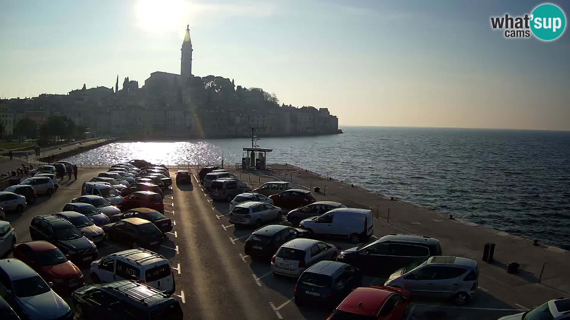 Webcam Rovinj panorama de la ciudad | Istria