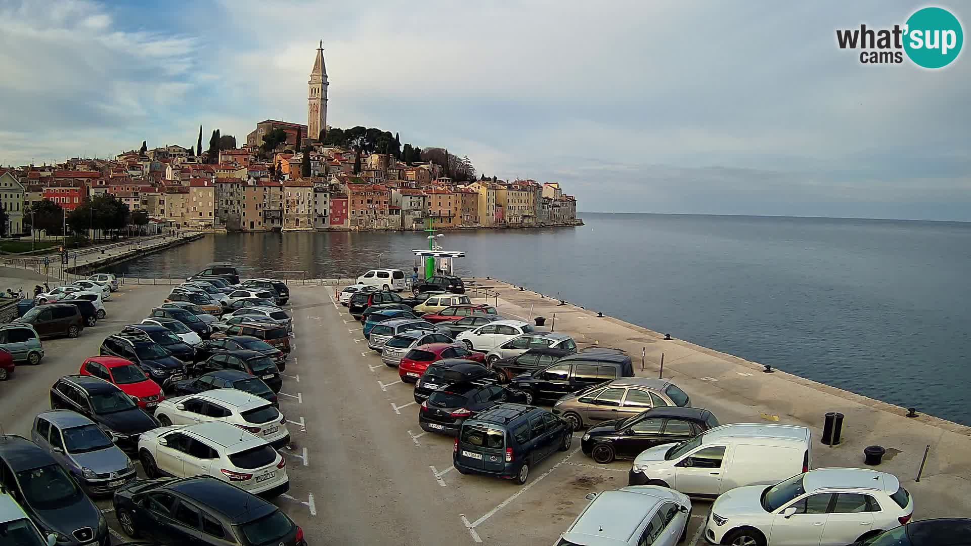 Webcam Rovinj panorama de la ciudad | Istria