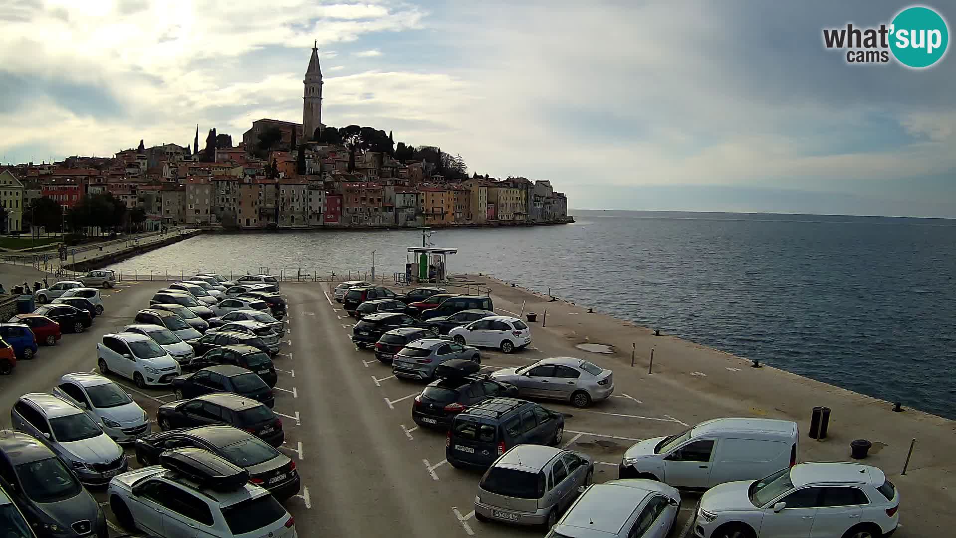 Webcam Rovinj panorama de la ciudad | Istria