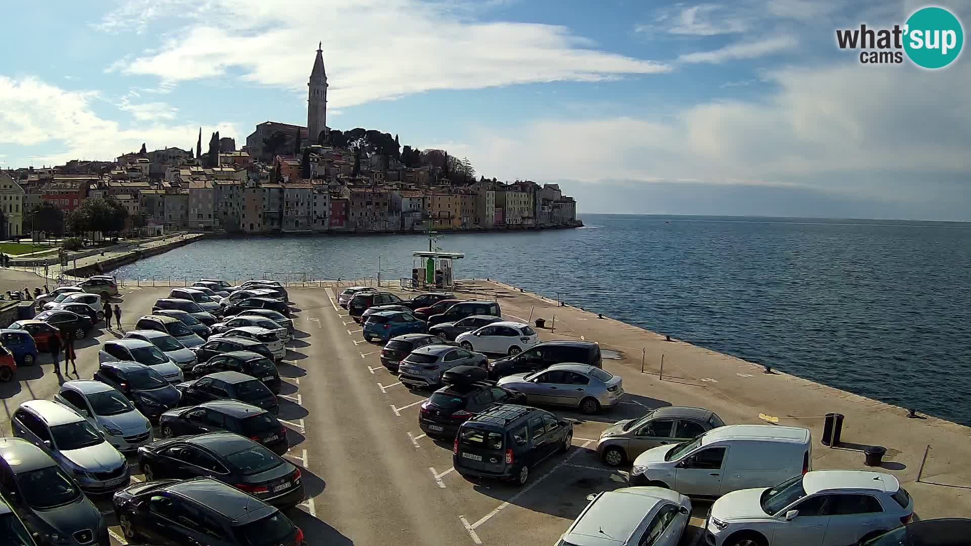 Webcam Rovinj panorama de la ciudad | Istria