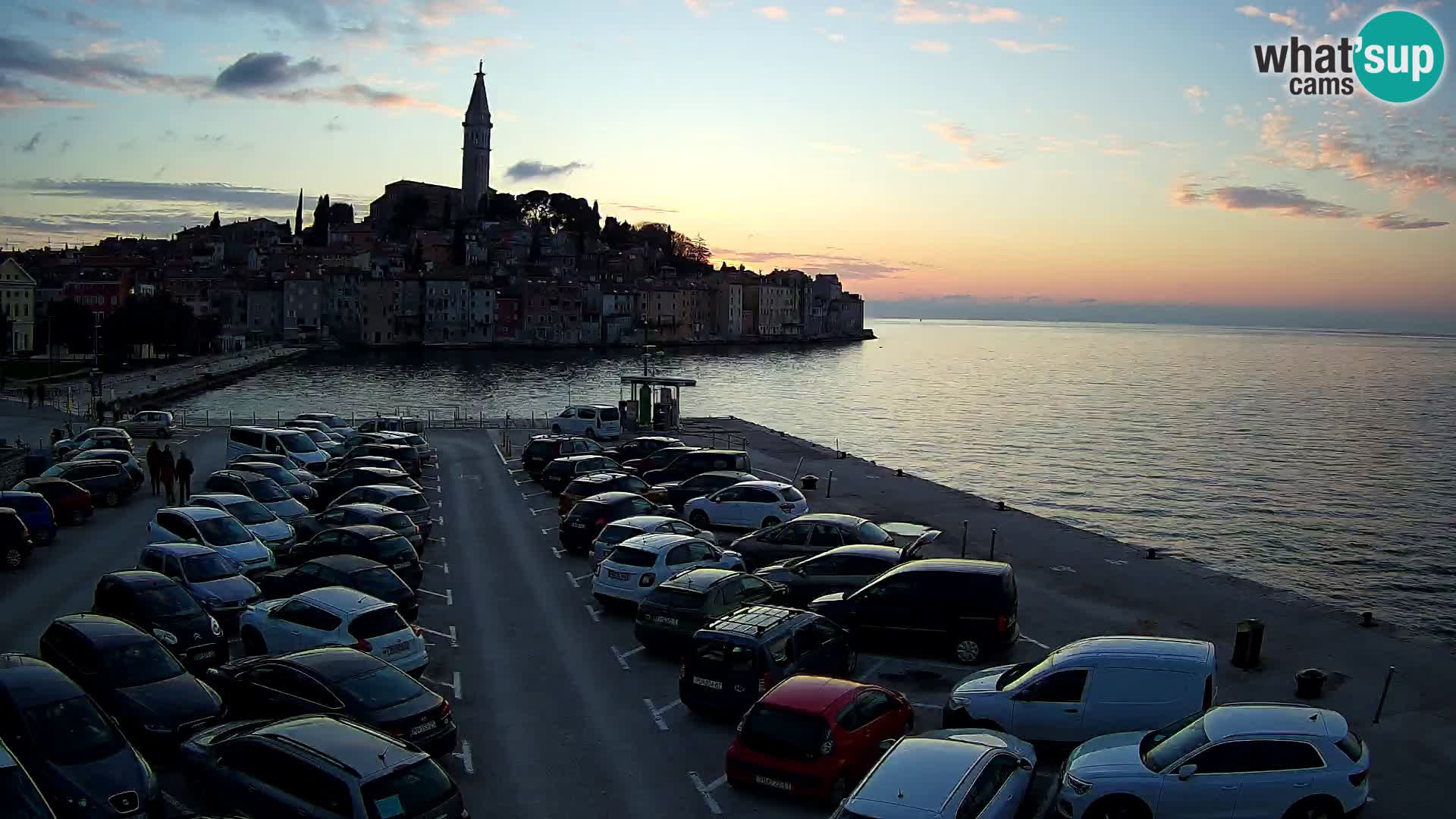 Webcam Rovinj panorama de la ciudad | Istria