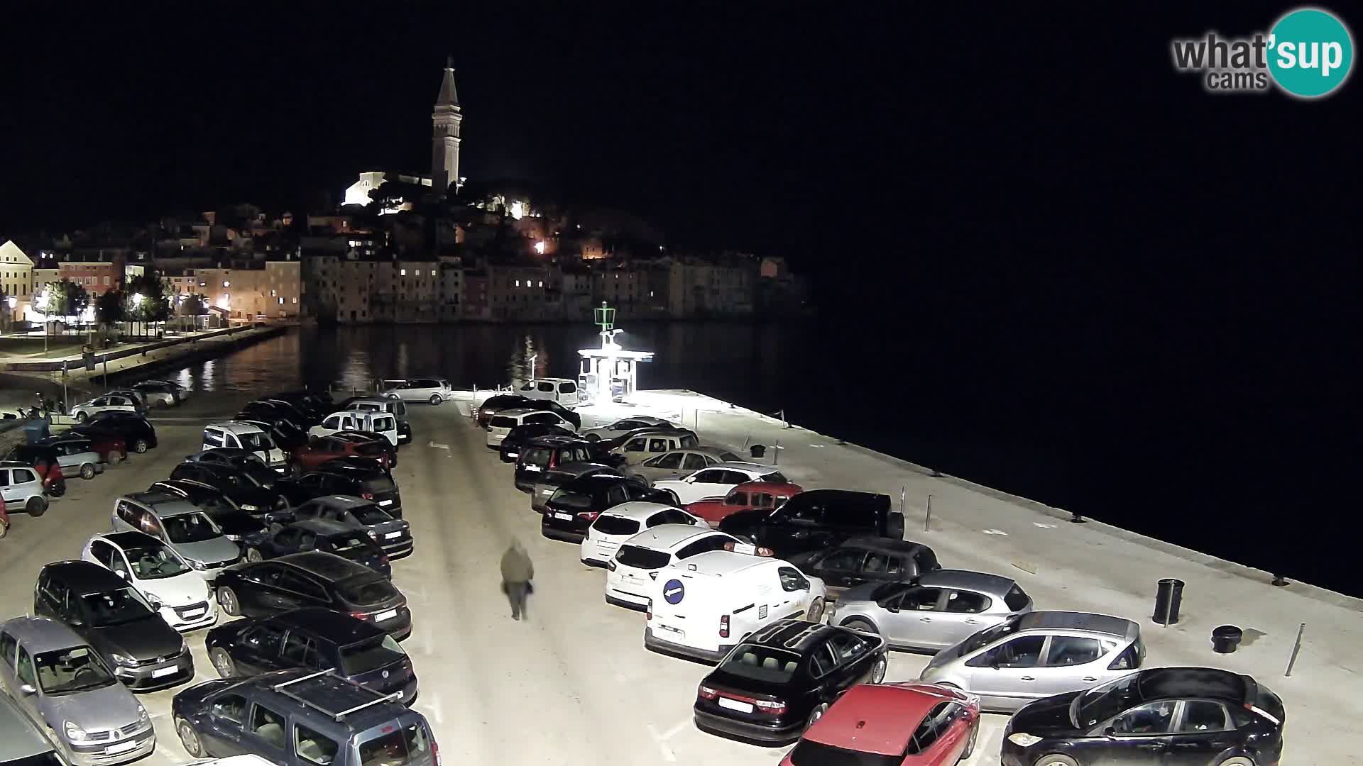 Webcam live Rovinj panorama de la ville | Istrie