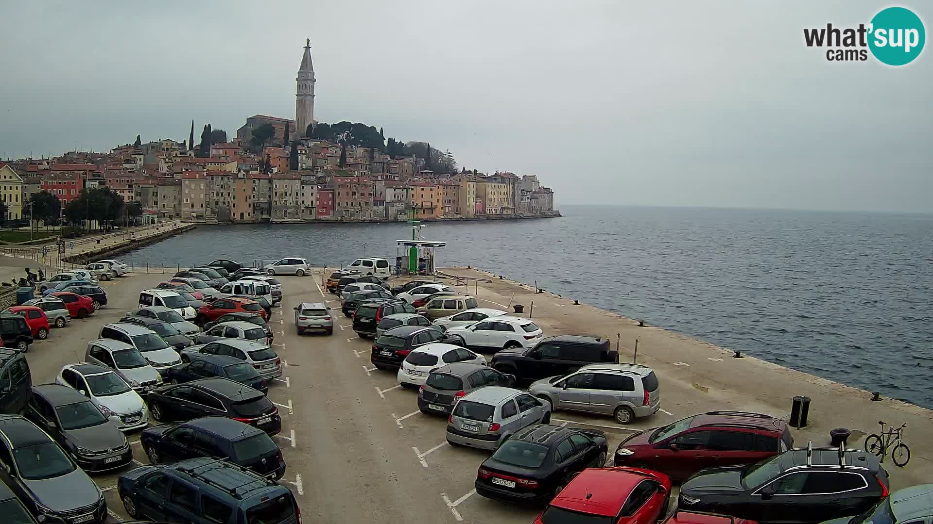 Web kamera Rovinj panorama grada