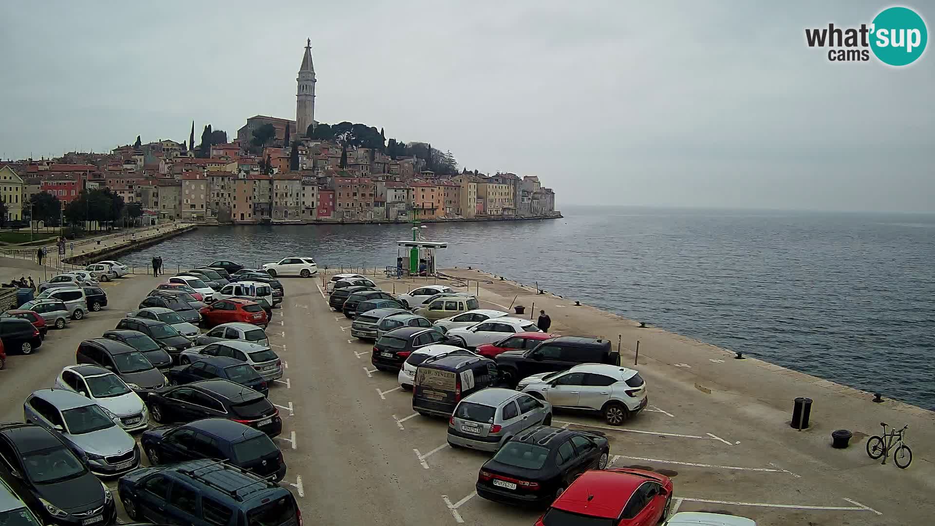 Web kamera Rovinj panorama grada