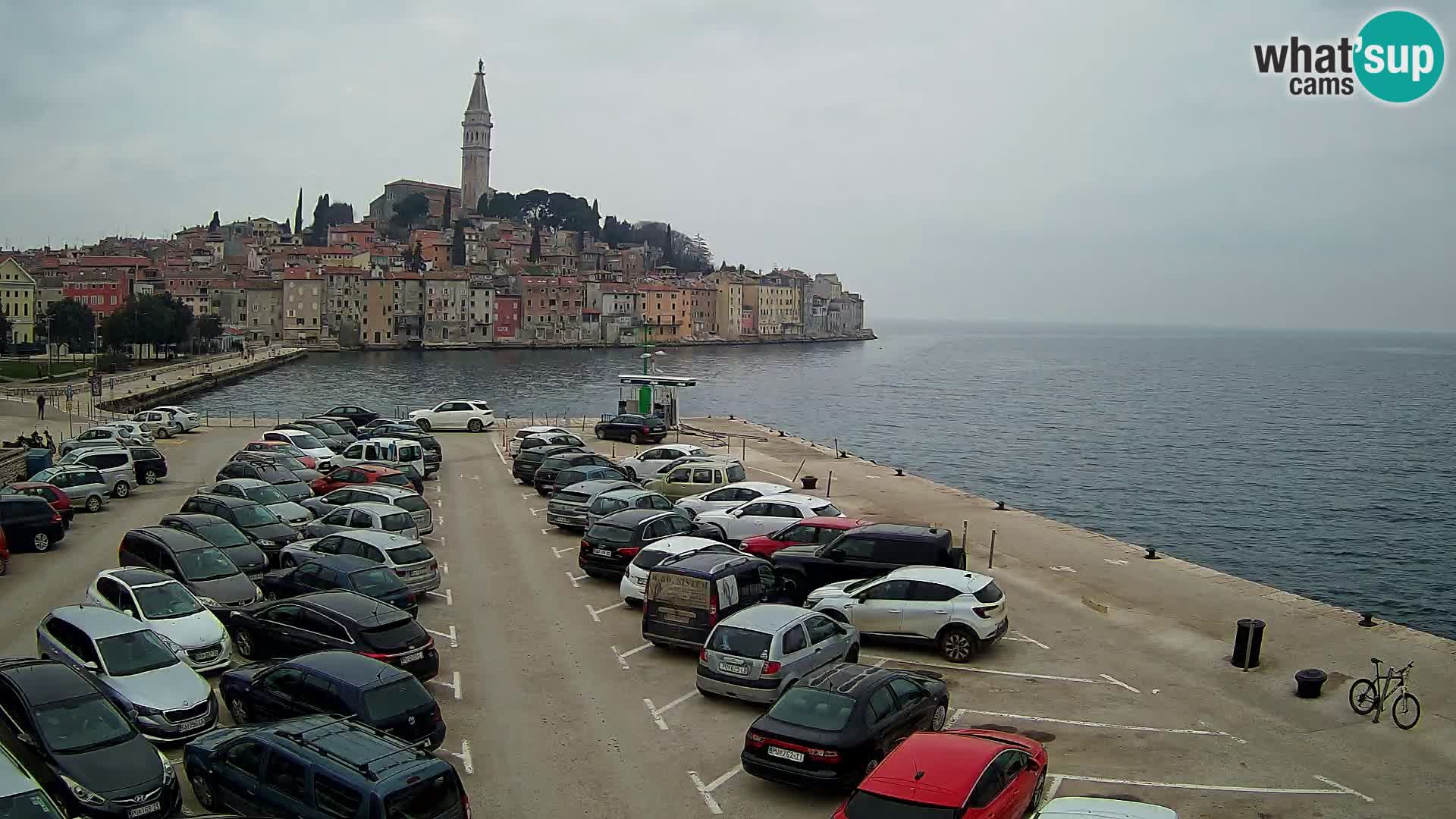 Web kamera Rovinj panorama grada