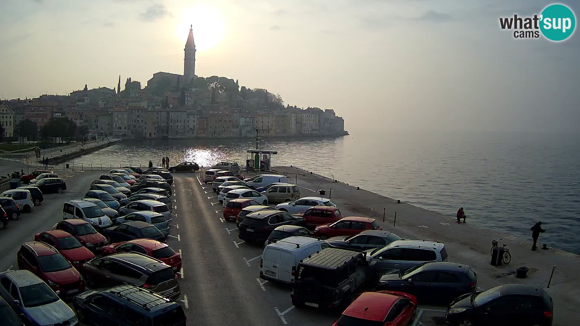 Webcam Rovinj panorama de la ciudad | Istria