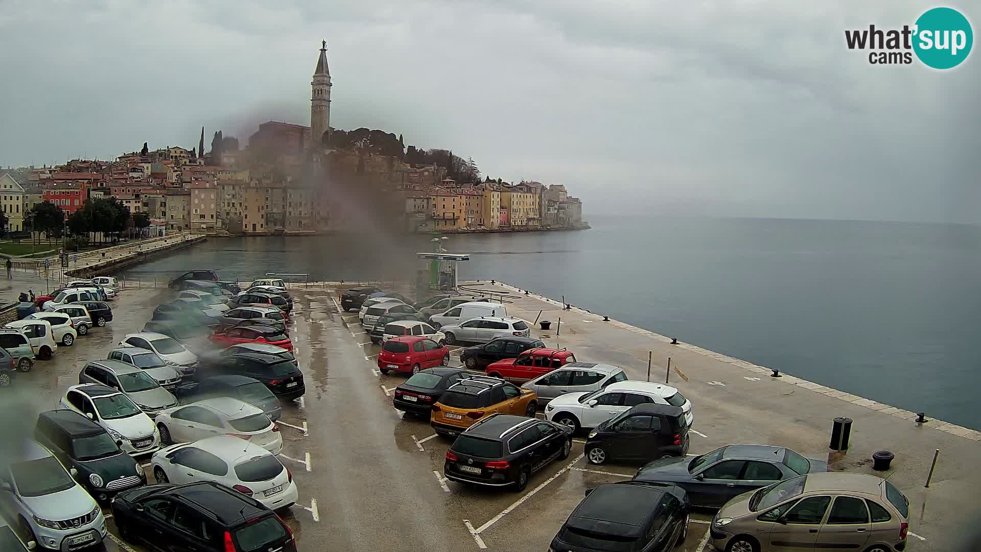 Webcam Rovinj panorama de la ciudad | Istria