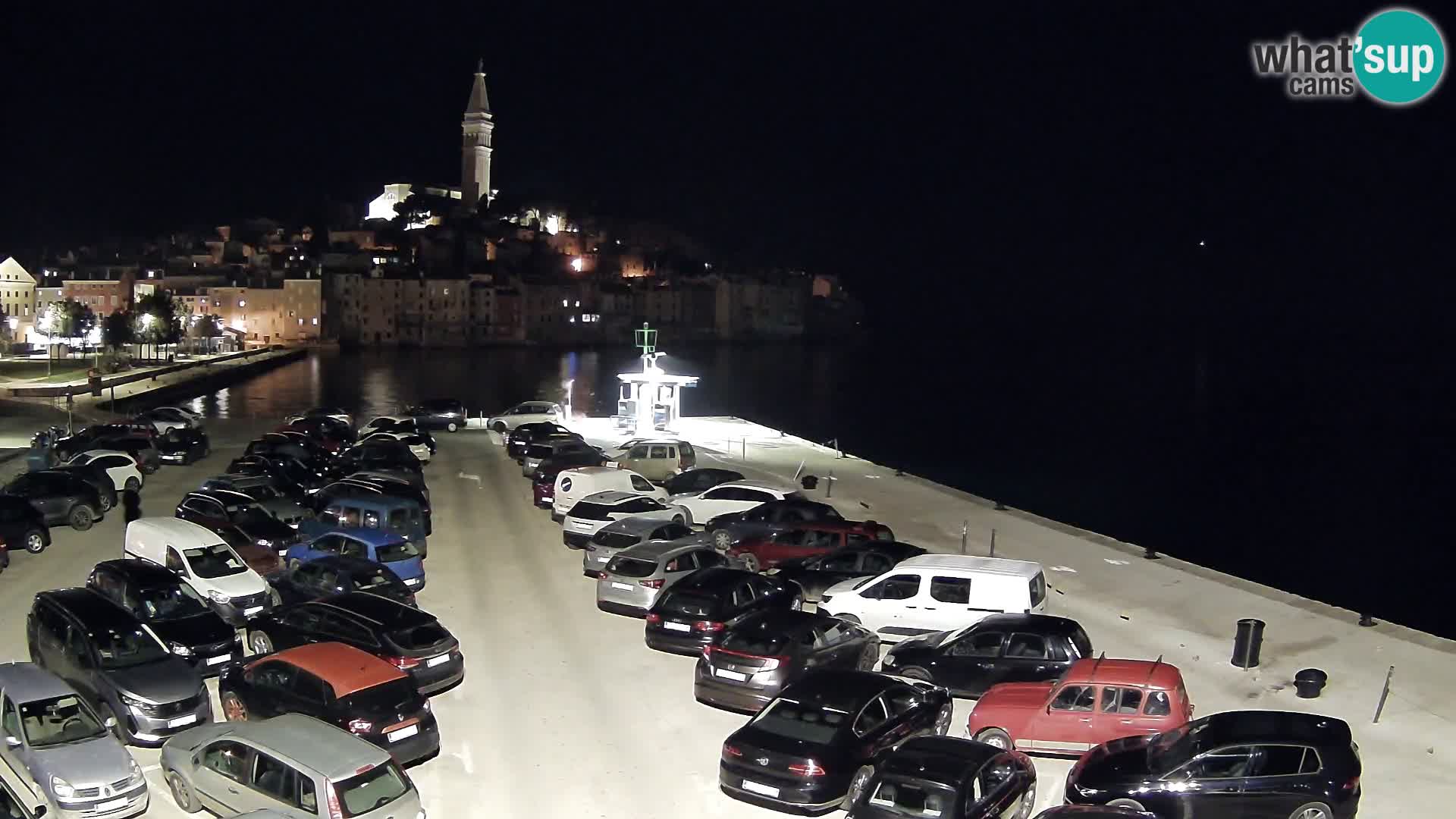 Webcam Rovinj panorama de la ciudad | Istria