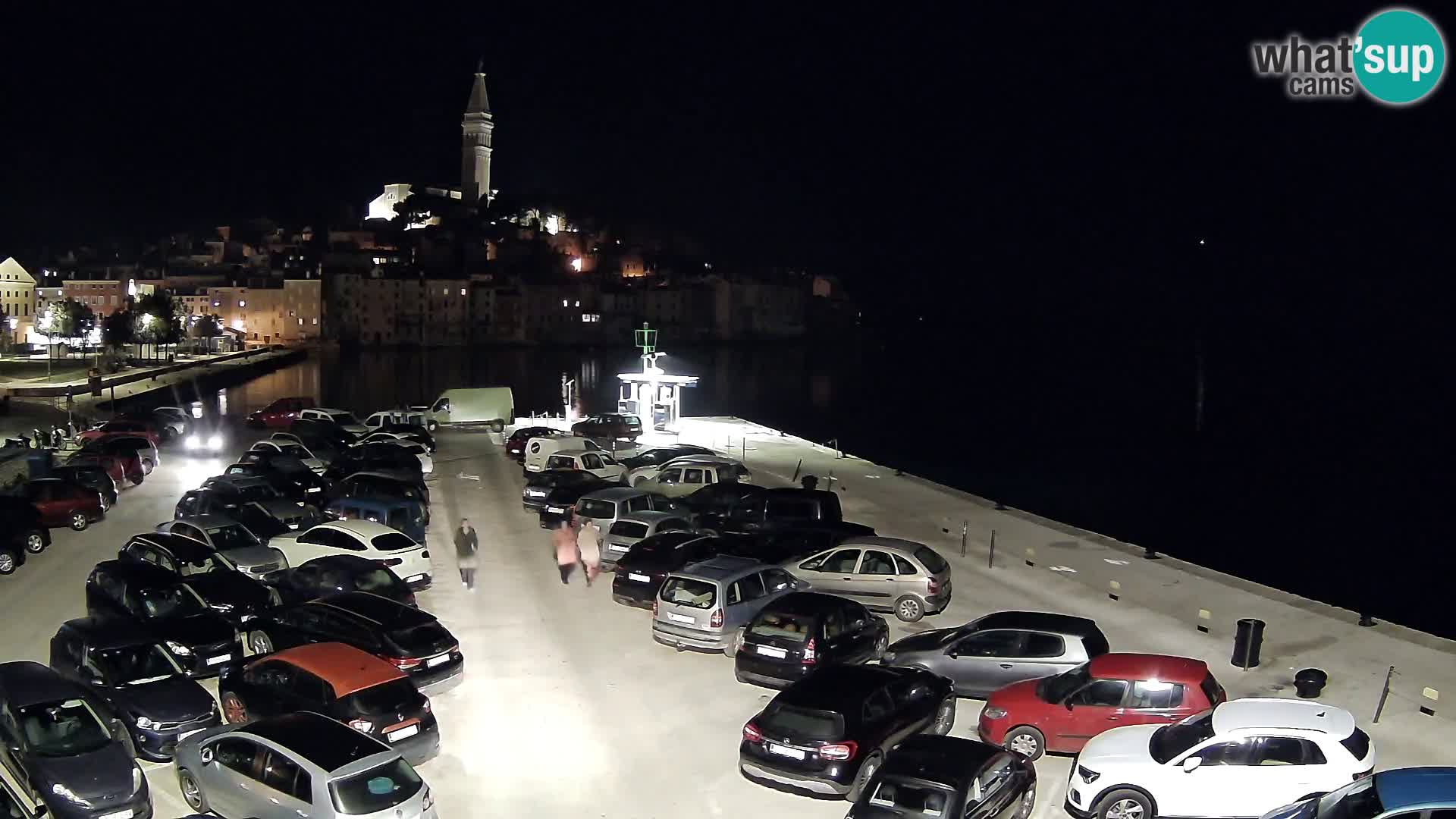 Webcam live Rovinj panorama de la ville | Istrie