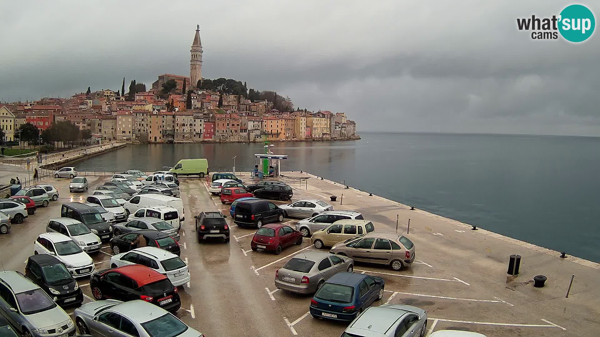 Webcam Rovinj panorama de la ciudad | Istria