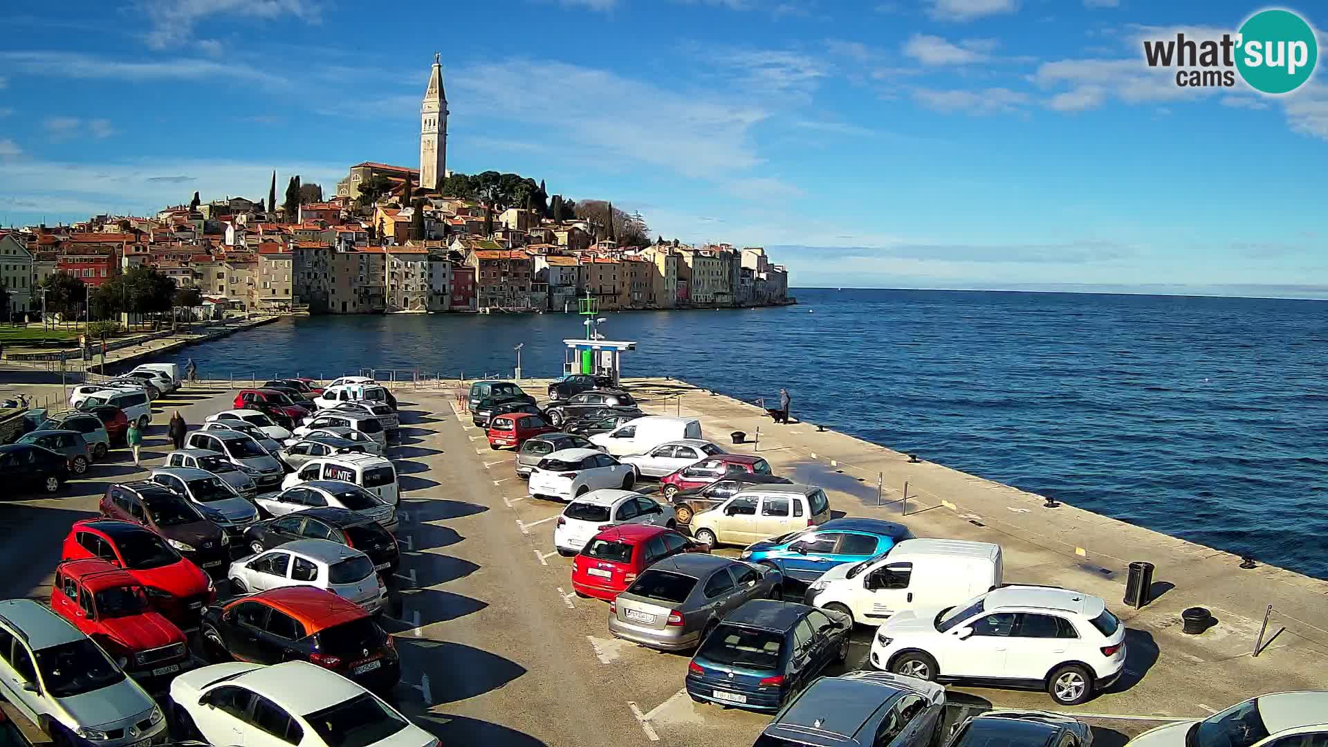 Webcam Rovinj – panorama of city – Istria – Croatia