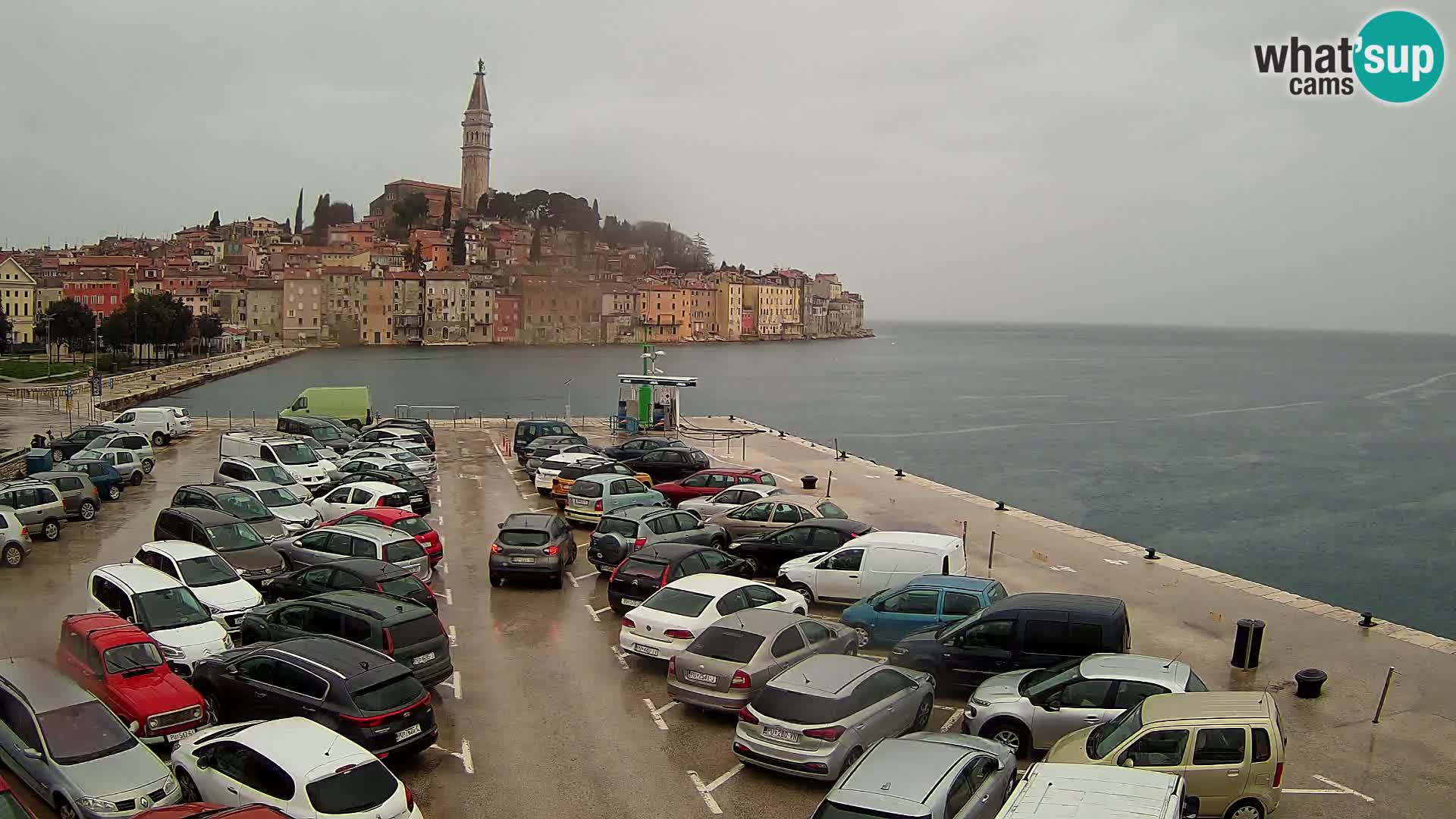 Spletna kamera Rovinj – panorama mesta