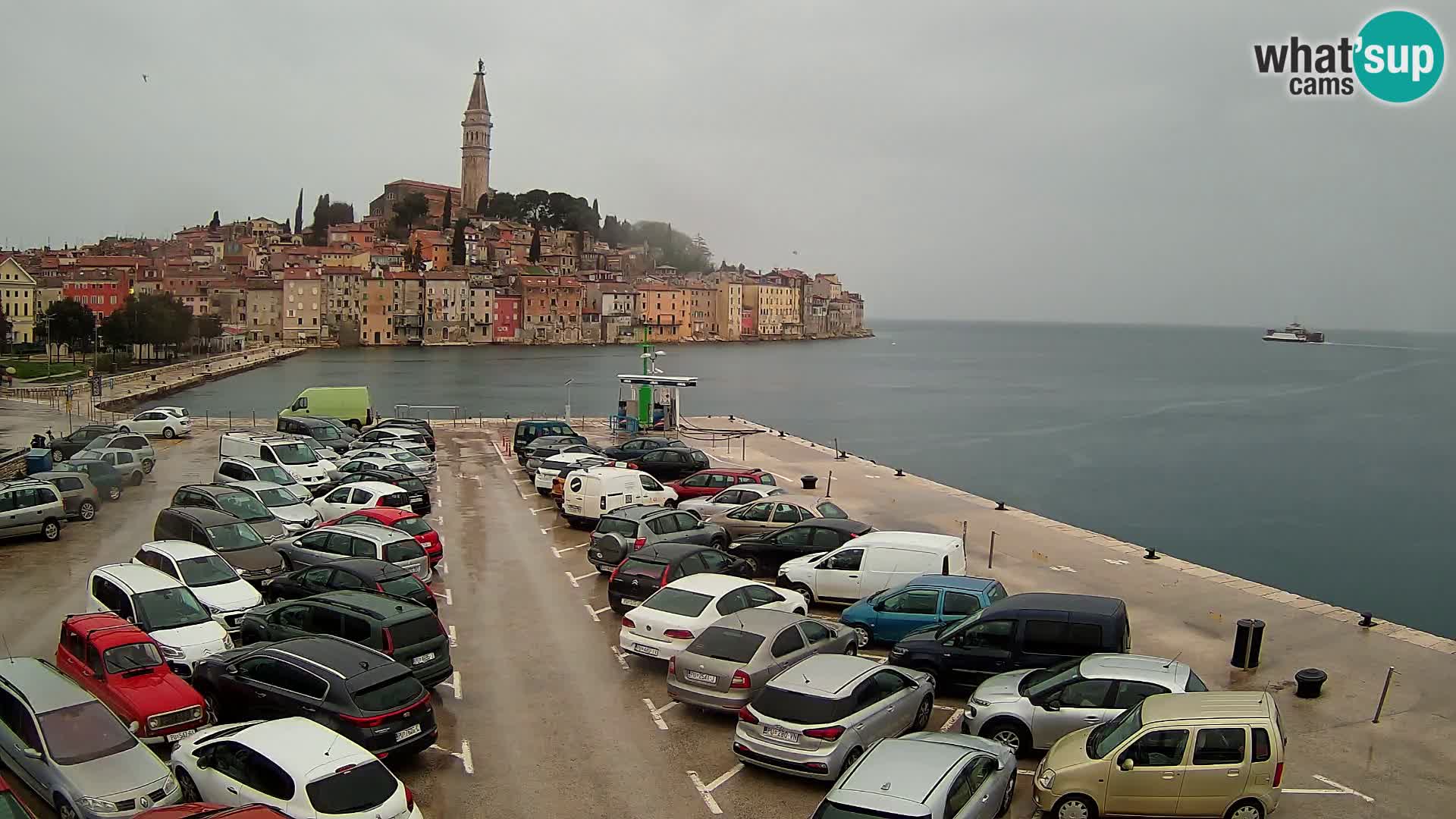 Webcam Rovinj panorama de la ciudad | Istria