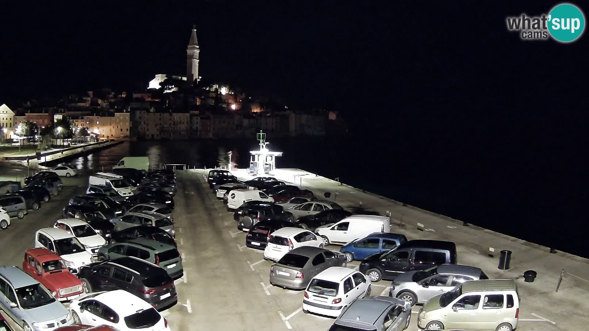 Webcam Rovinj panorama de la ciudad | Istria