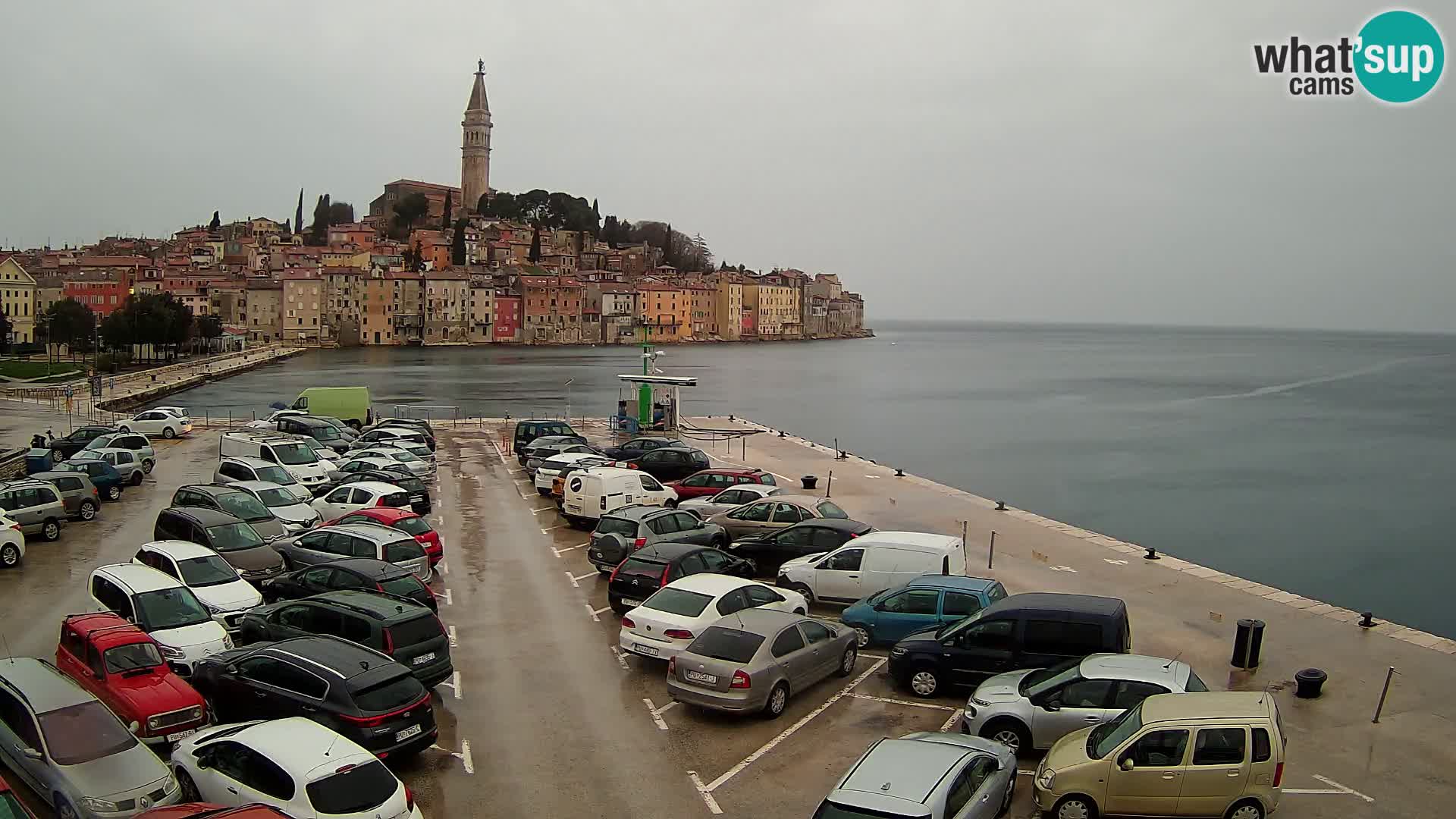 Webcam Rovinj panorama de la ciudad | Istria