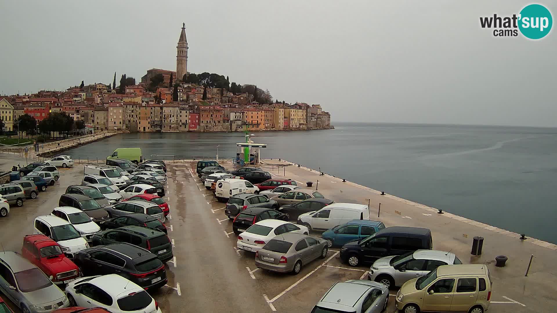 Webcam Rovinj panorama de la ciudad | Istria