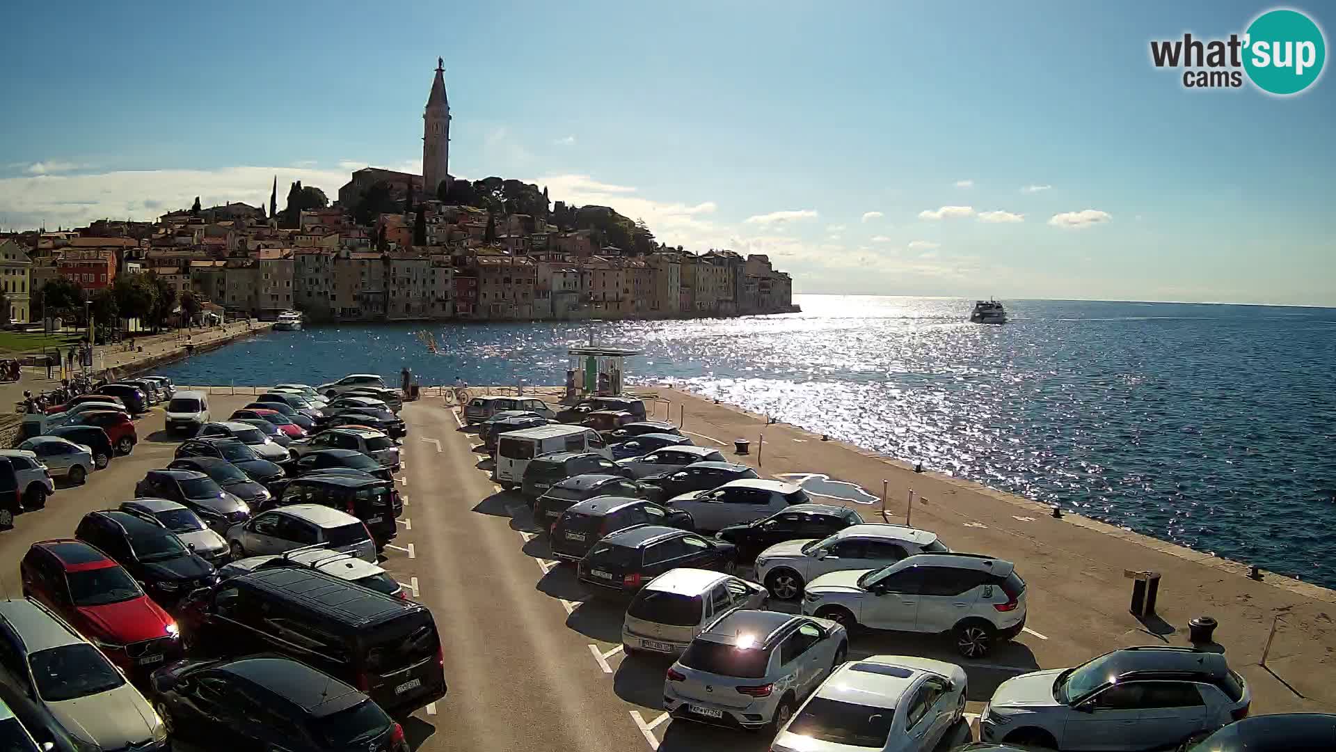 Webcam Rovinj – panorama of city – Istria – Croatia