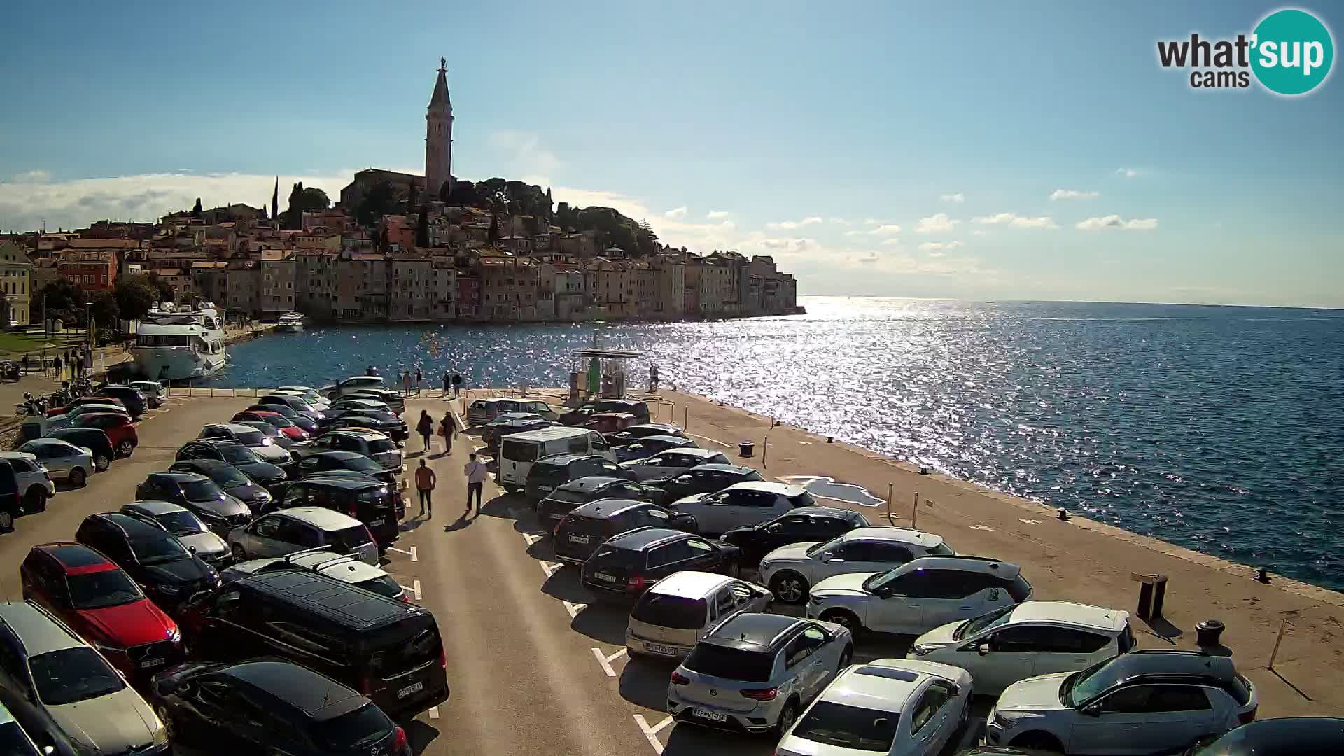 ROVINJ WEBCAM panorama of city – Istria – Croatia