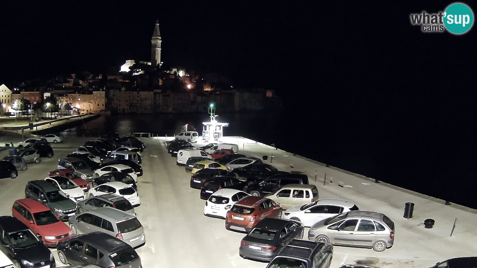 Webcam Rovinj panorama de la ciudad | Istria