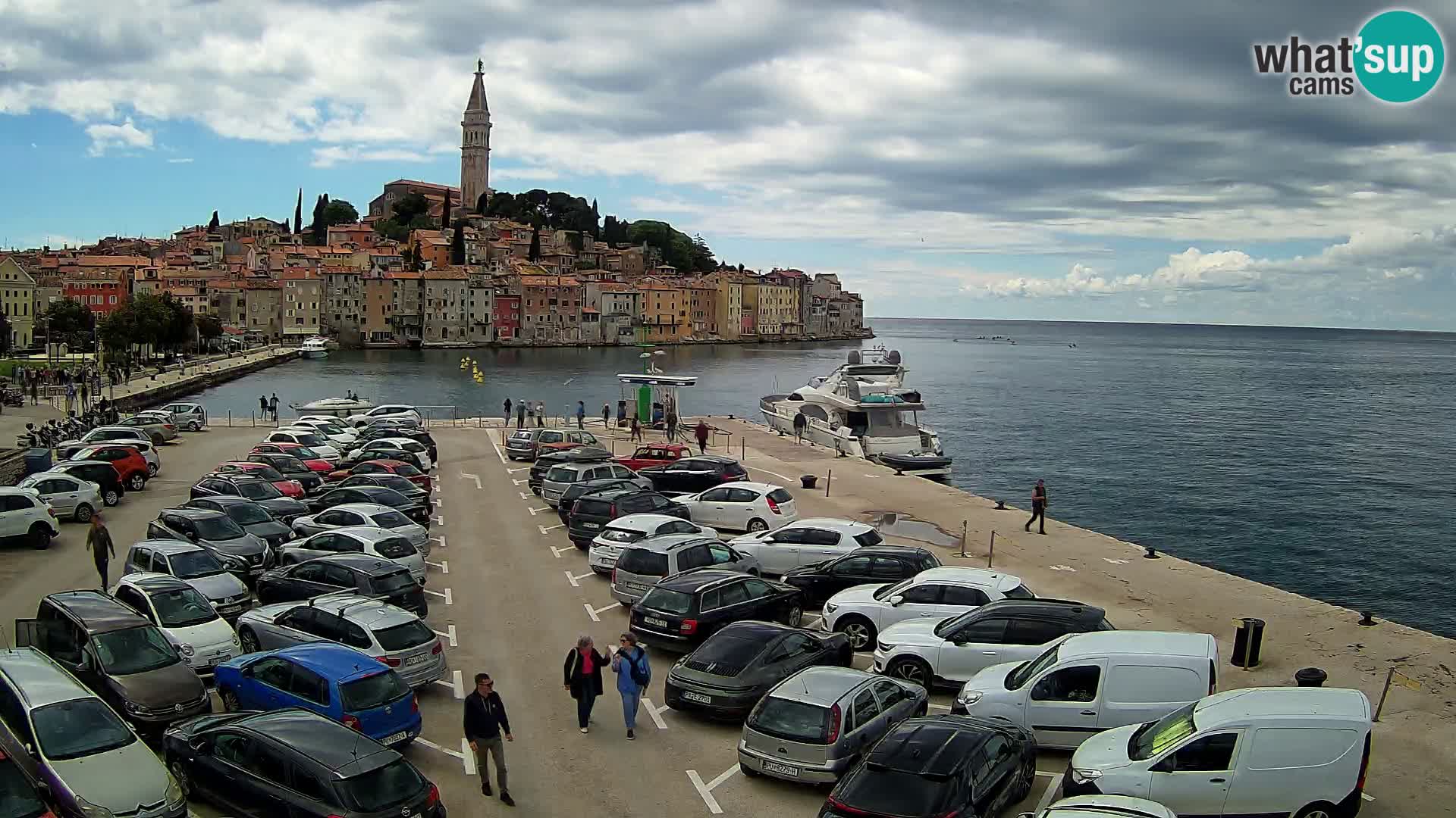 ROVINJ WEBCAM panorama of city – Istria – Croatia
