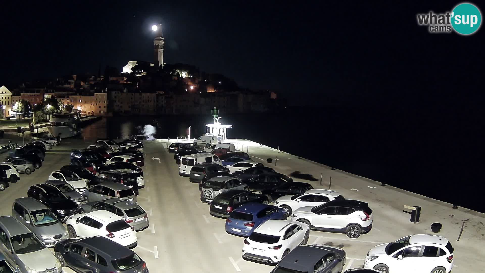 Webcam Rovinj panorama de la ciudad | Istria