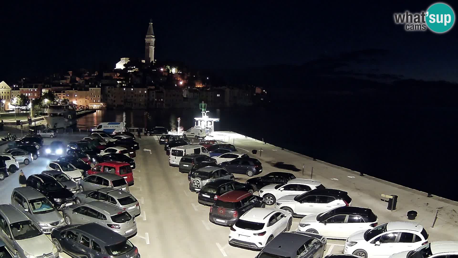 Webcam Rovinj – panorama of city – Istria – Croatia