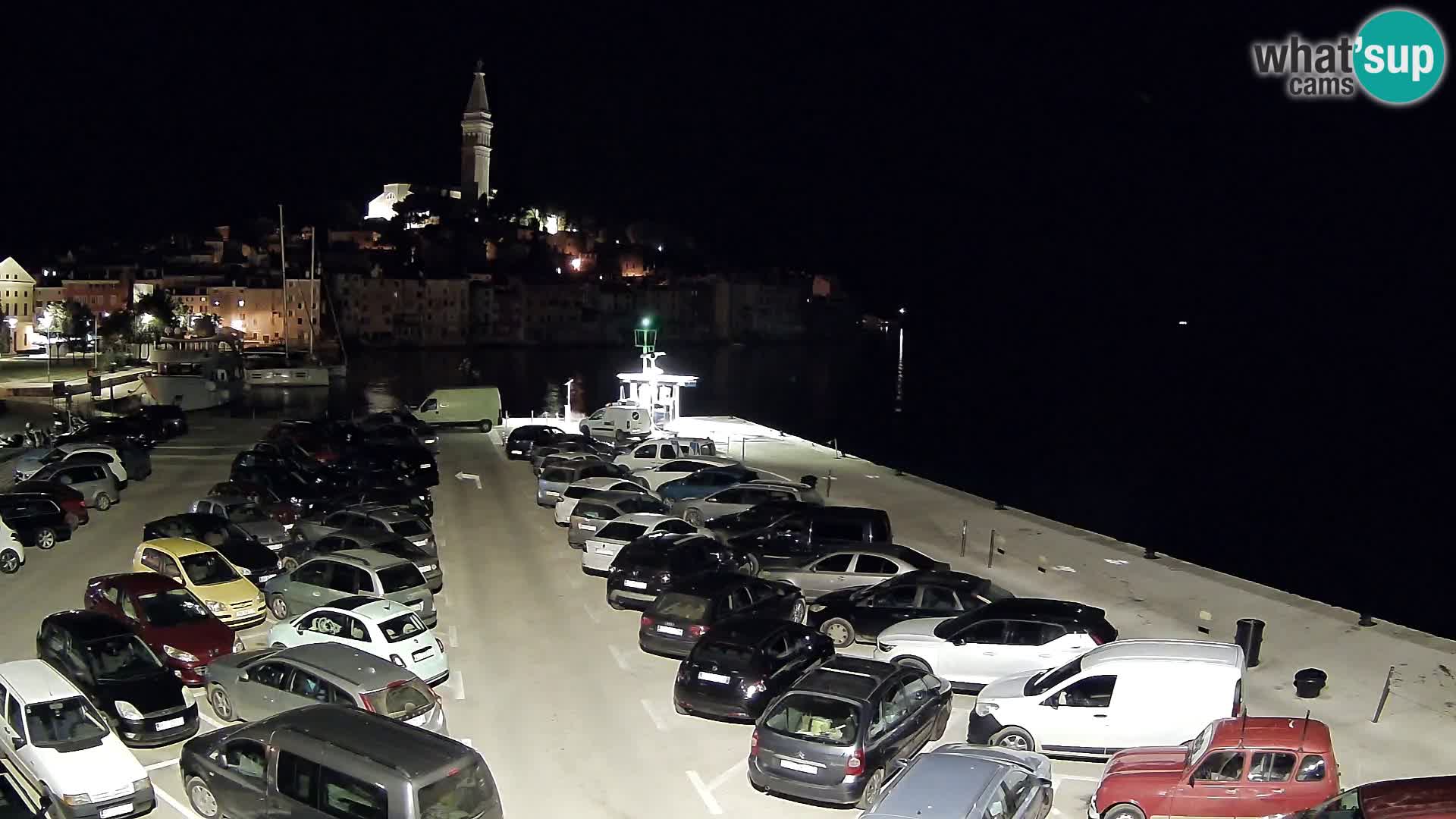 Webcam live Rovinj – panorama de la ville
