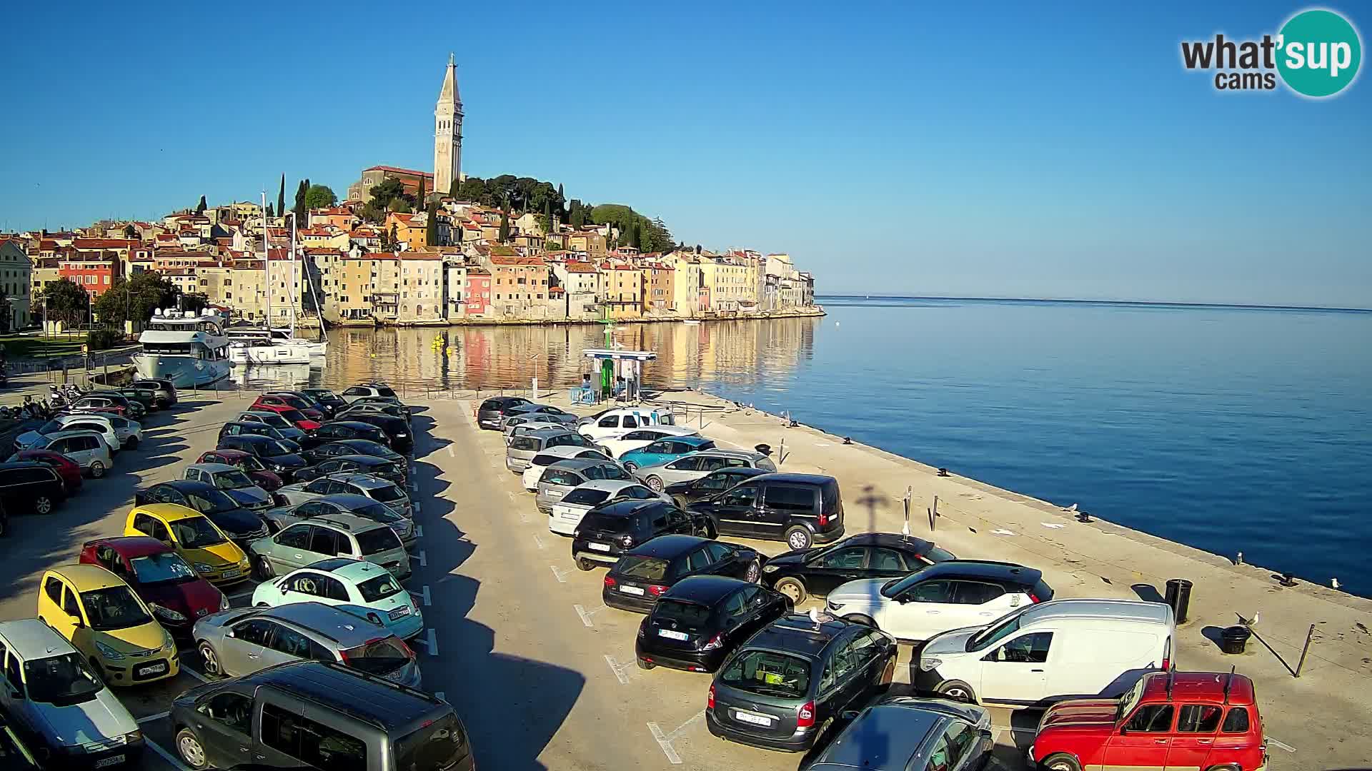 ROVINJ WEBCAM panorama of city – Istria – Croatia